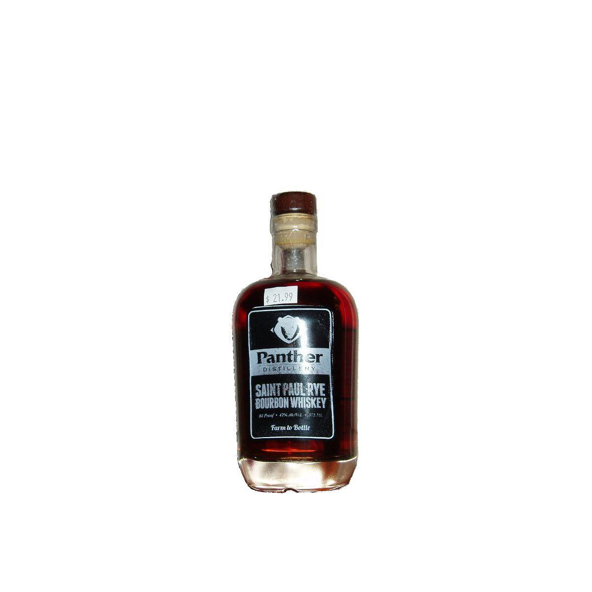 Panther Distillery Saint Paul Rye Bourbon Whiskey