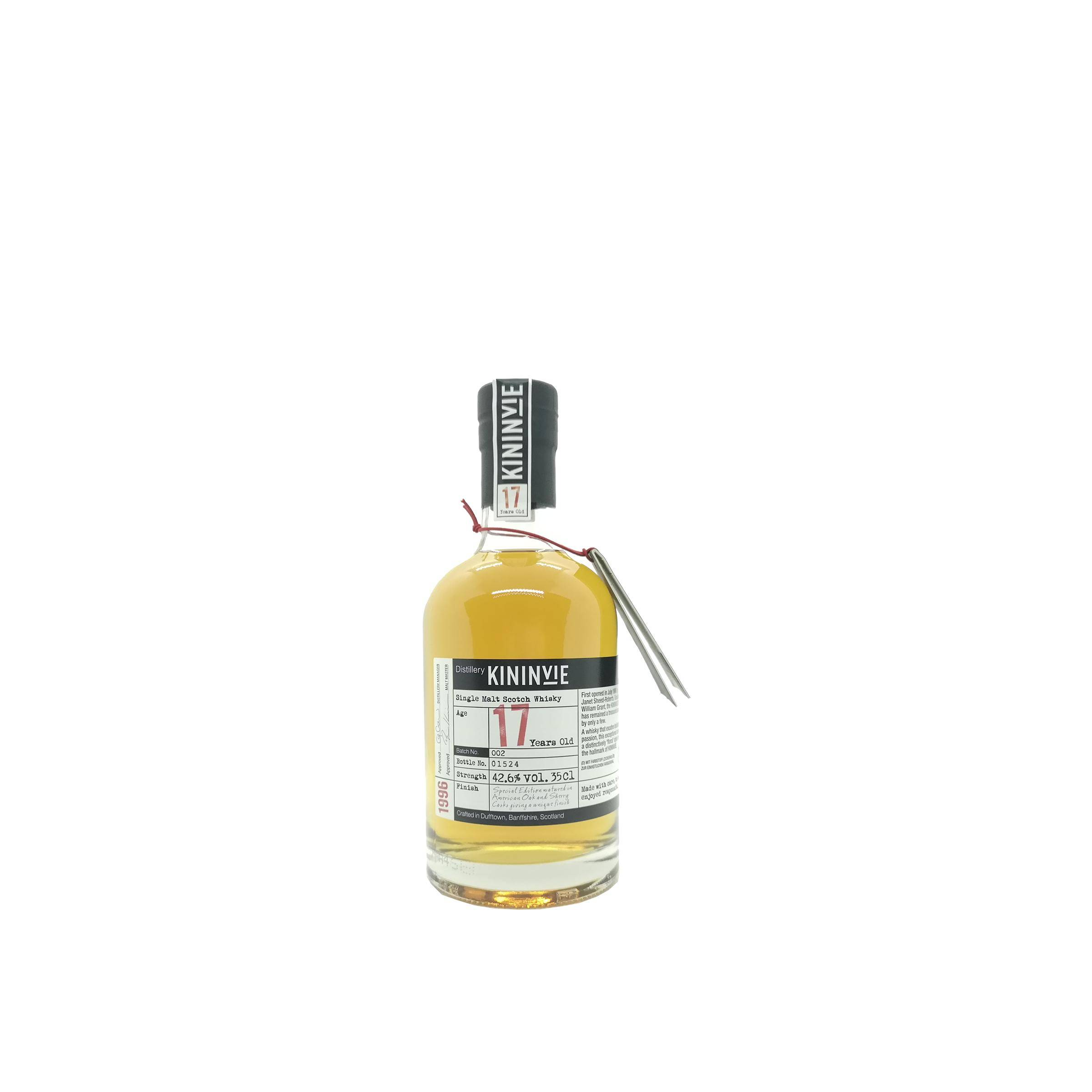 Kininvie 1996 17 Years Single Malt Whisky