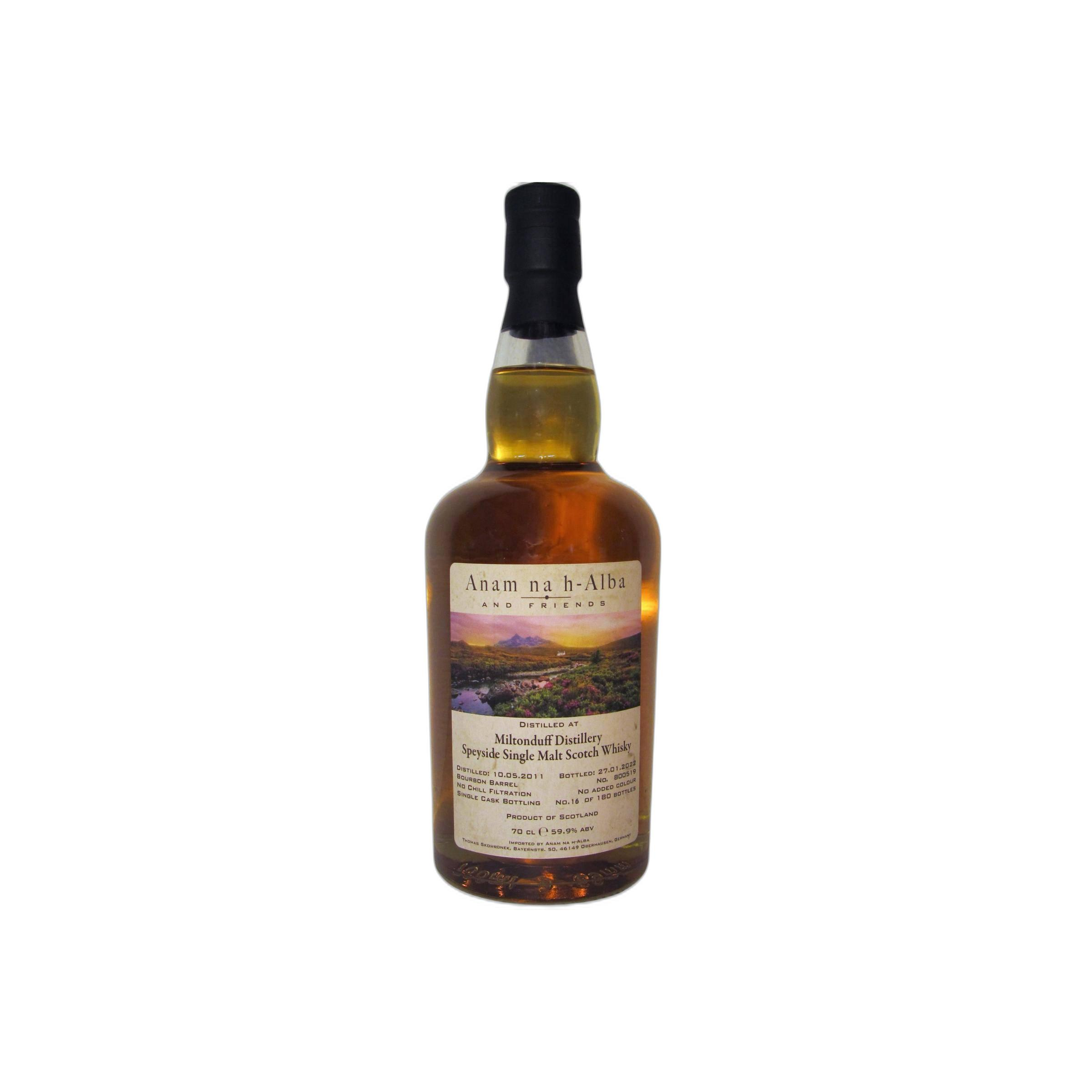 Miltonduff 2011 10 Years Single Malt Whisky