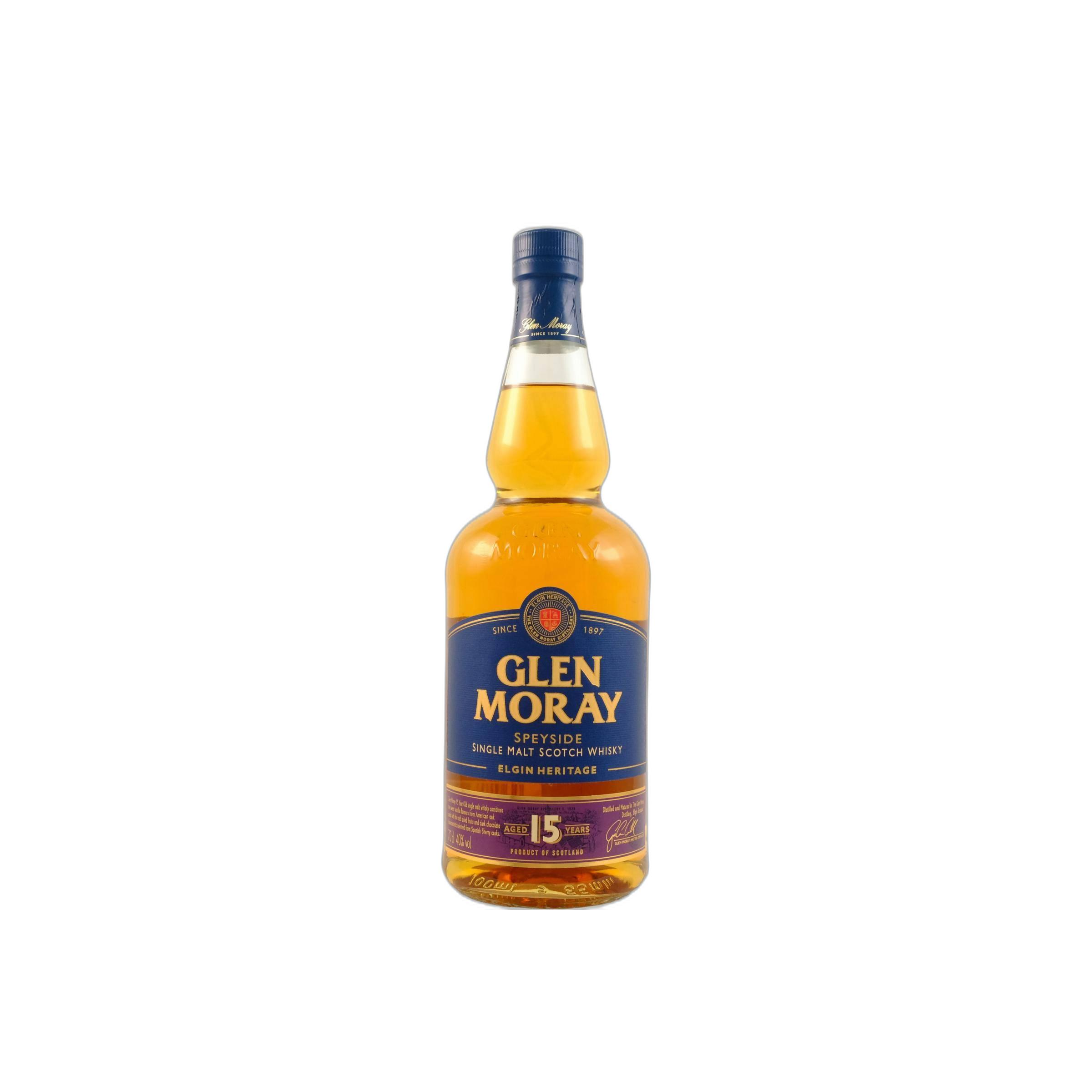 Glen Moray 15 Years Single Malt Whisky