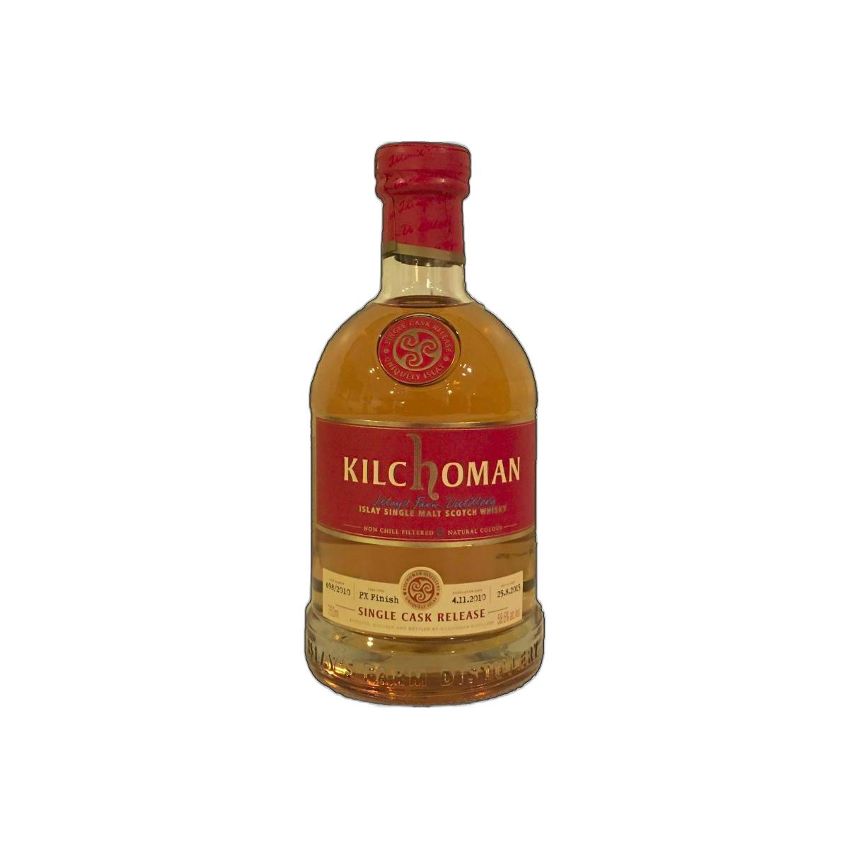 Kilchoman 2010 4 Years Single Malt Whisky