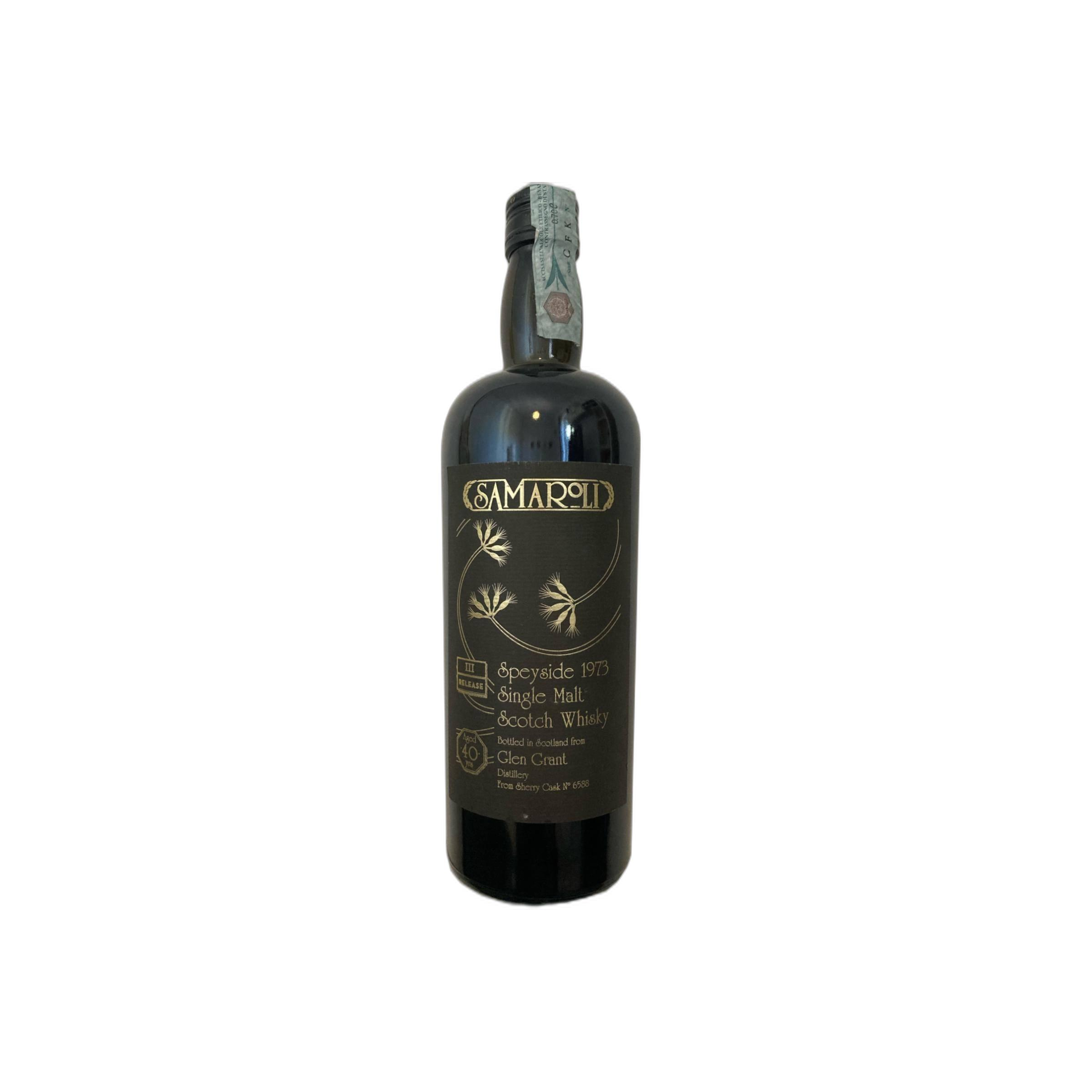Glen Grant 1973 40 Years Single Malt Whisky