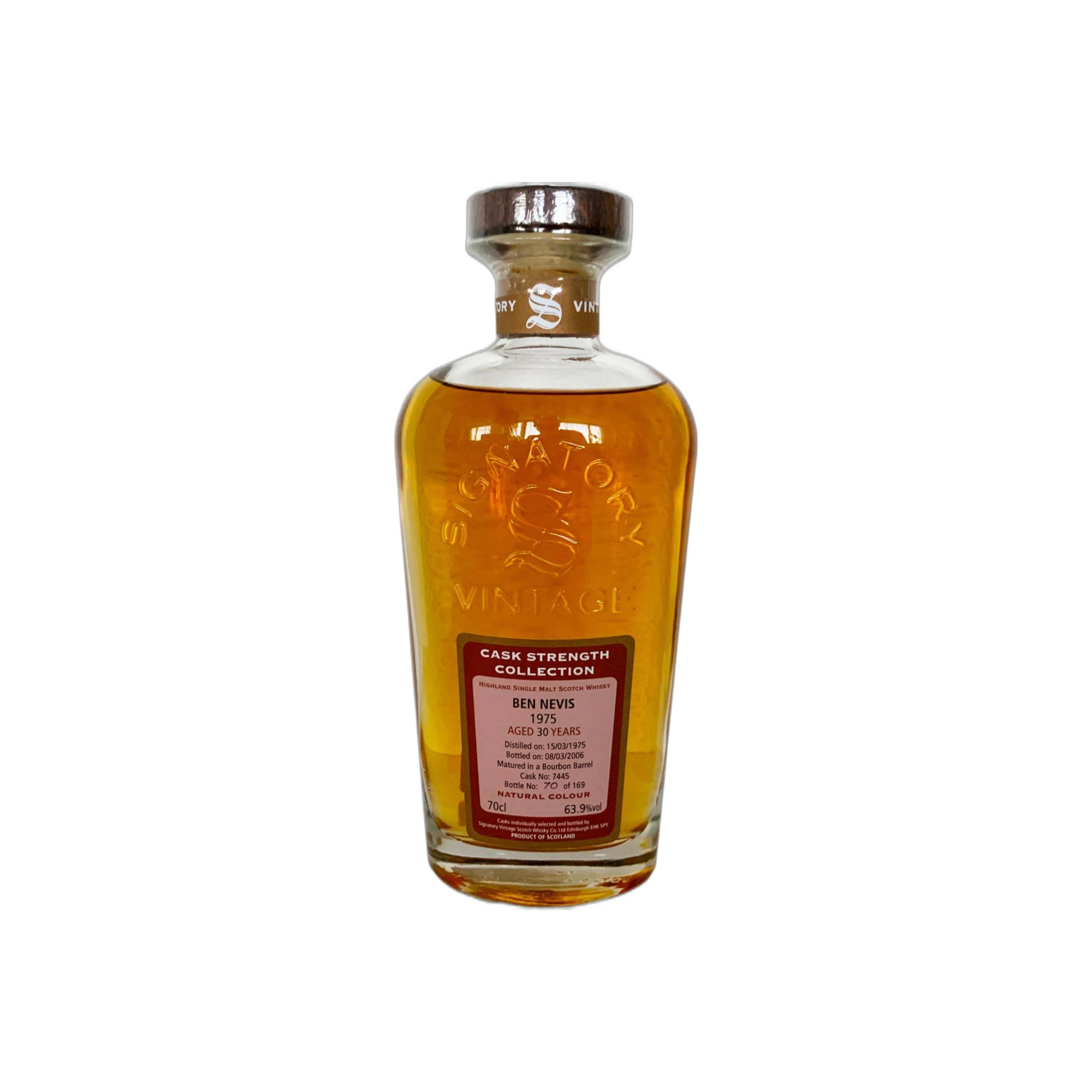 Ben Nevis Cask Strength Collection 1975 30 Years Single Malt Whisky