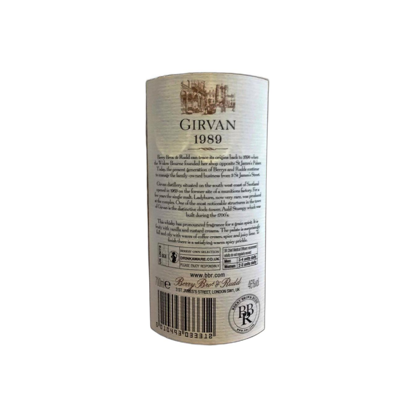 Girvan 1989 24 Years Single Grain Whisky 2