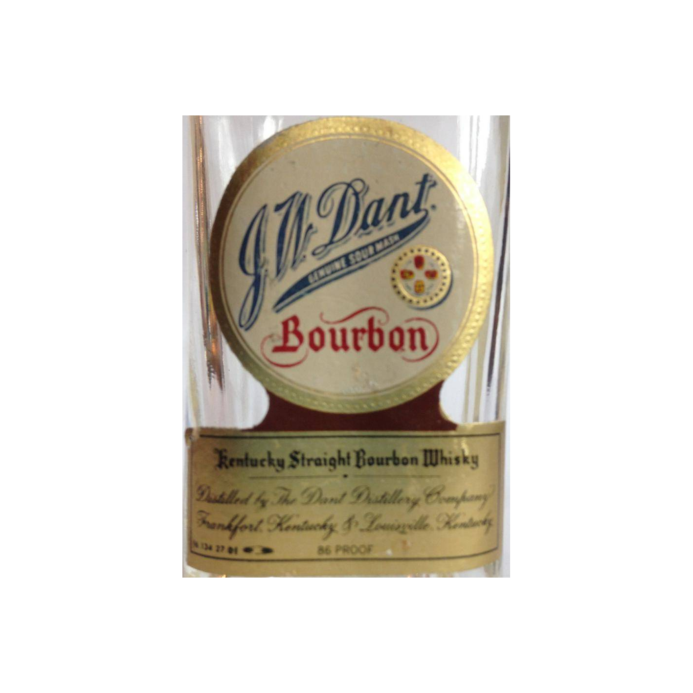 J.W. Dant Genuine Sour Mash Bourbon 2