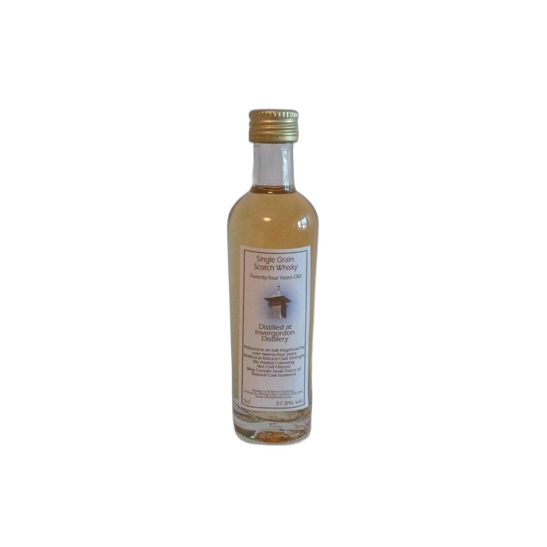 Invergordon Miniature 24 Years Single Grain Whisky 2