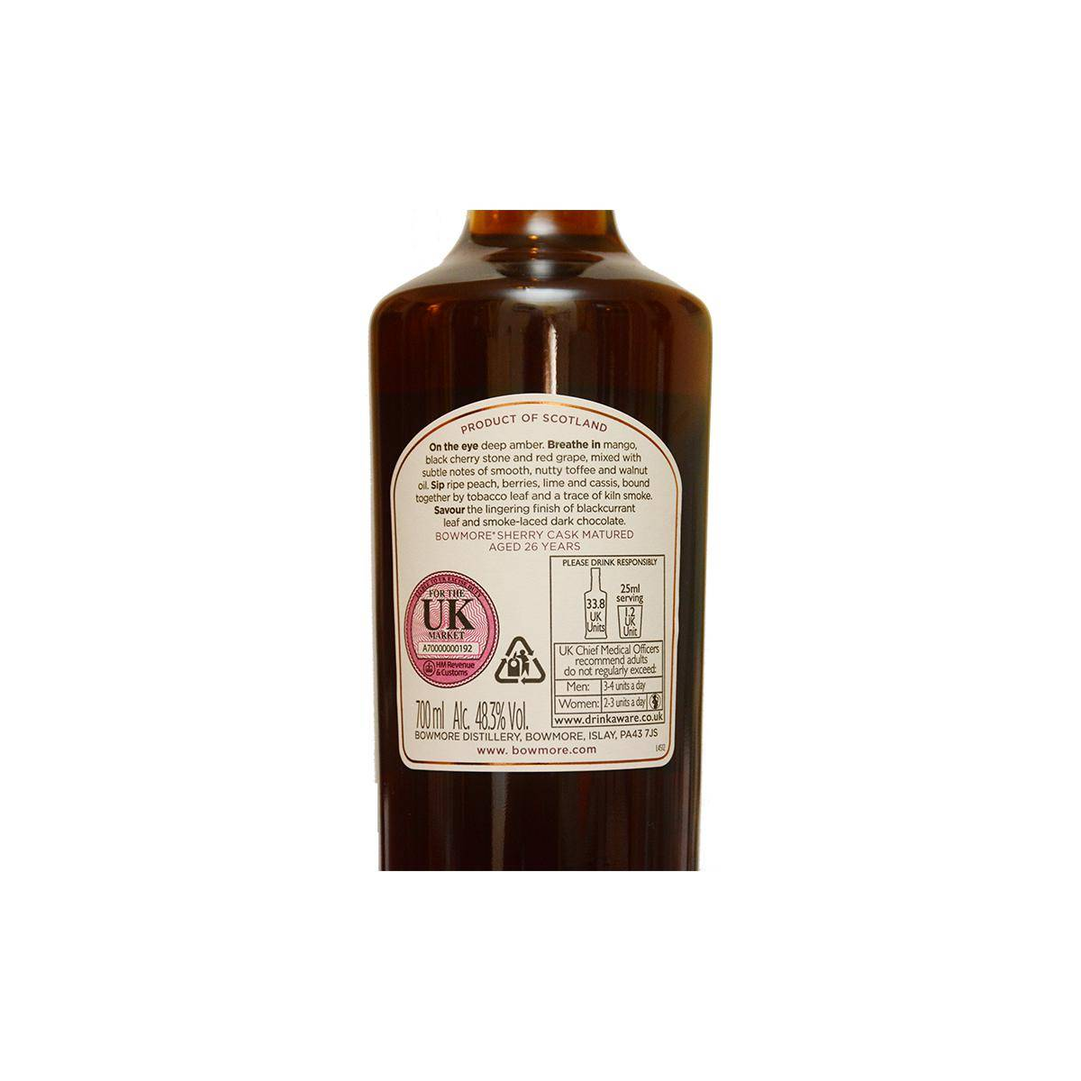 Bowmore 1988 26 Years Single Malt Whisky 3