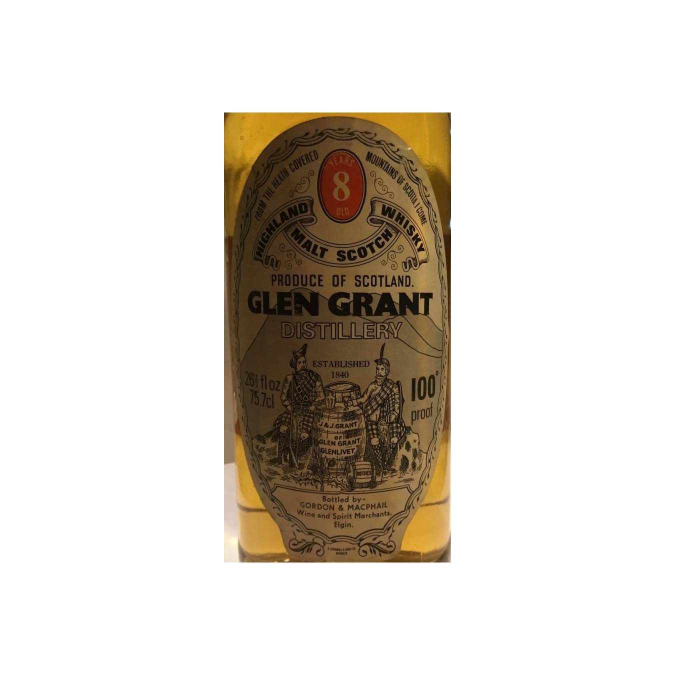 Glen Grant 8 Years Single Malt Whisky 2