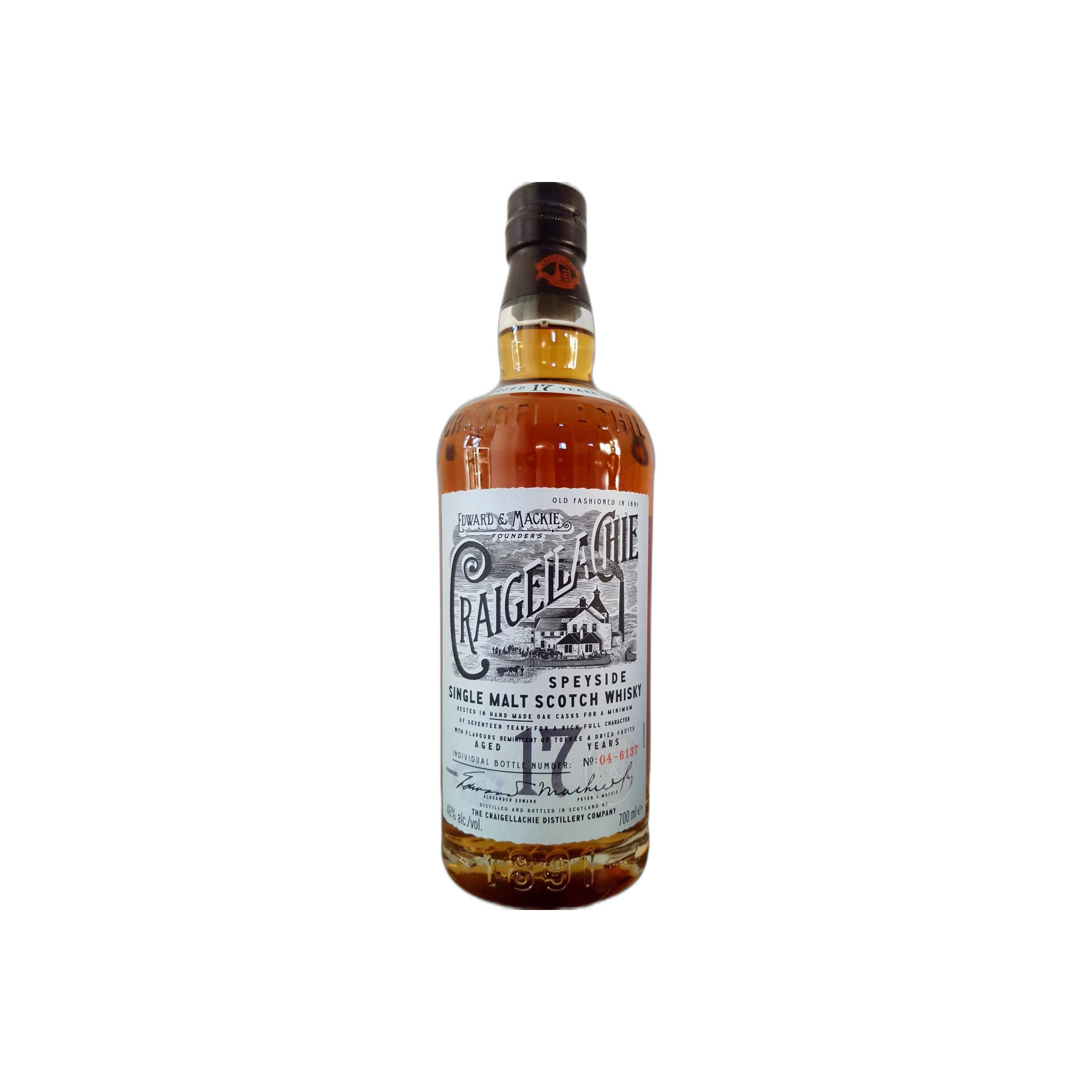 Craigellachie 17 Years Single Malt Whisky