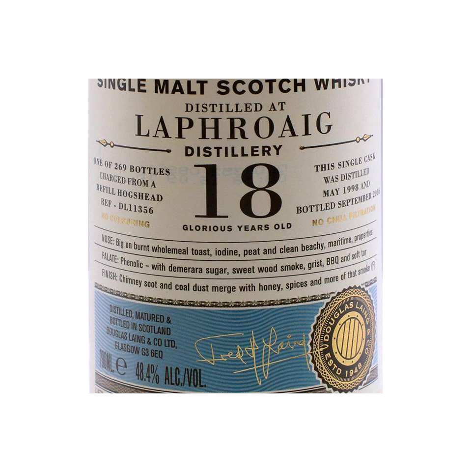 Laphroaig Old Particular 1998 18 Years Single Malt Whisky 2