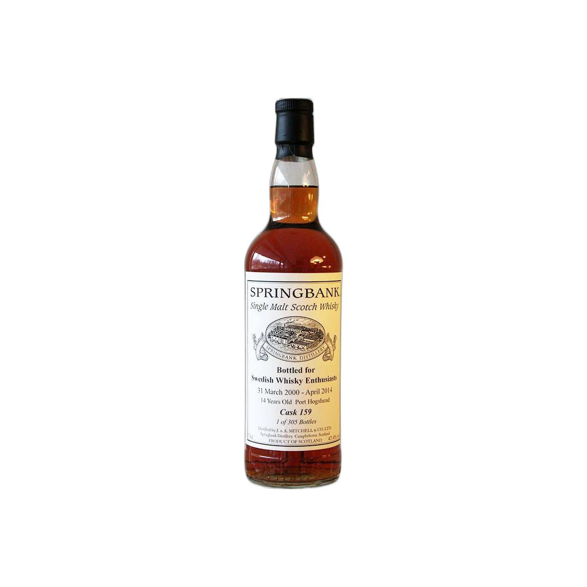 Springbank Private Bottling 2000 14 Years Single Malt Whisky