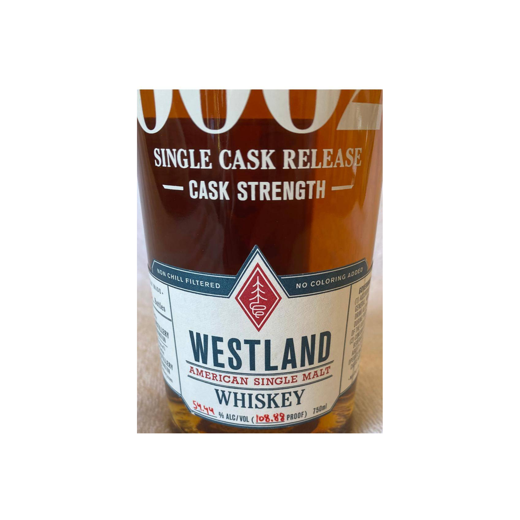 Westland Single Cask 2014 6 Years Single Malt Whisky 3