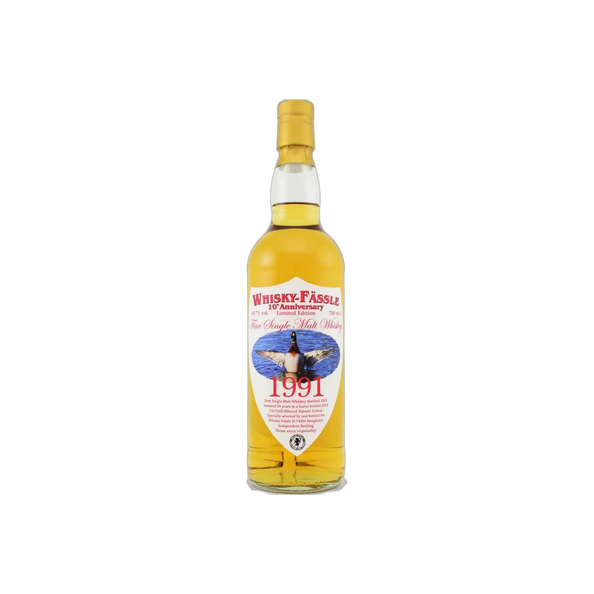 Irish Single Malt Whiskey 1991 W-F