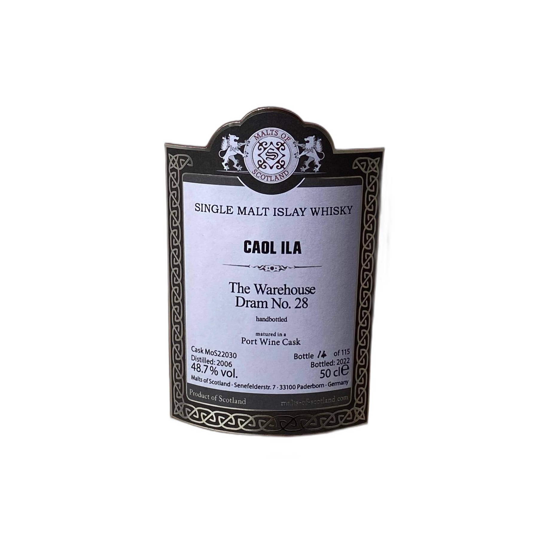 Caol Ila 2006 16 Years Single Malt Whisky 2