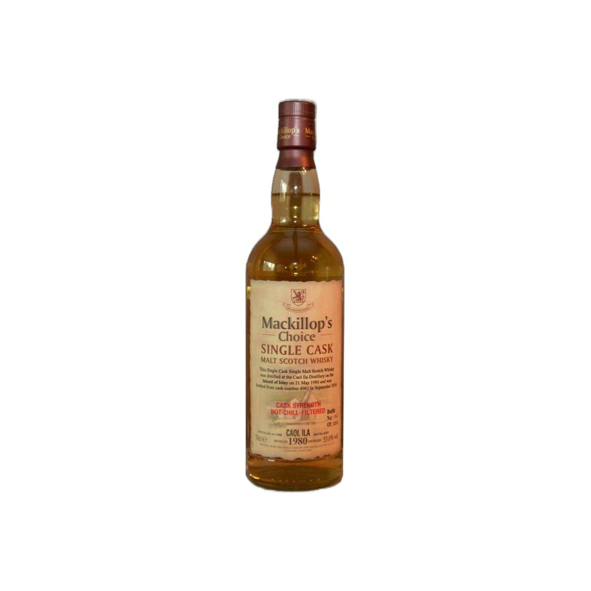 Caol Ila 1980 34 Years Single Malt Whisky