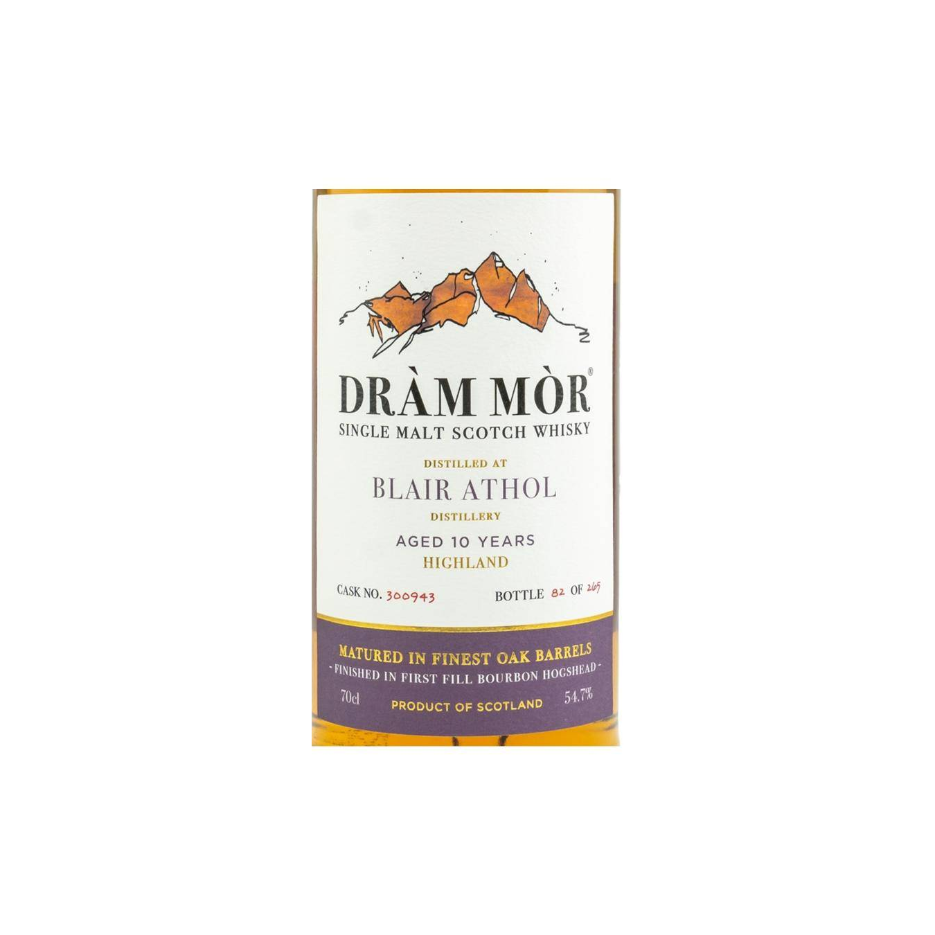 Blair Athol 2011 10 Years Single Malt Whisky 3