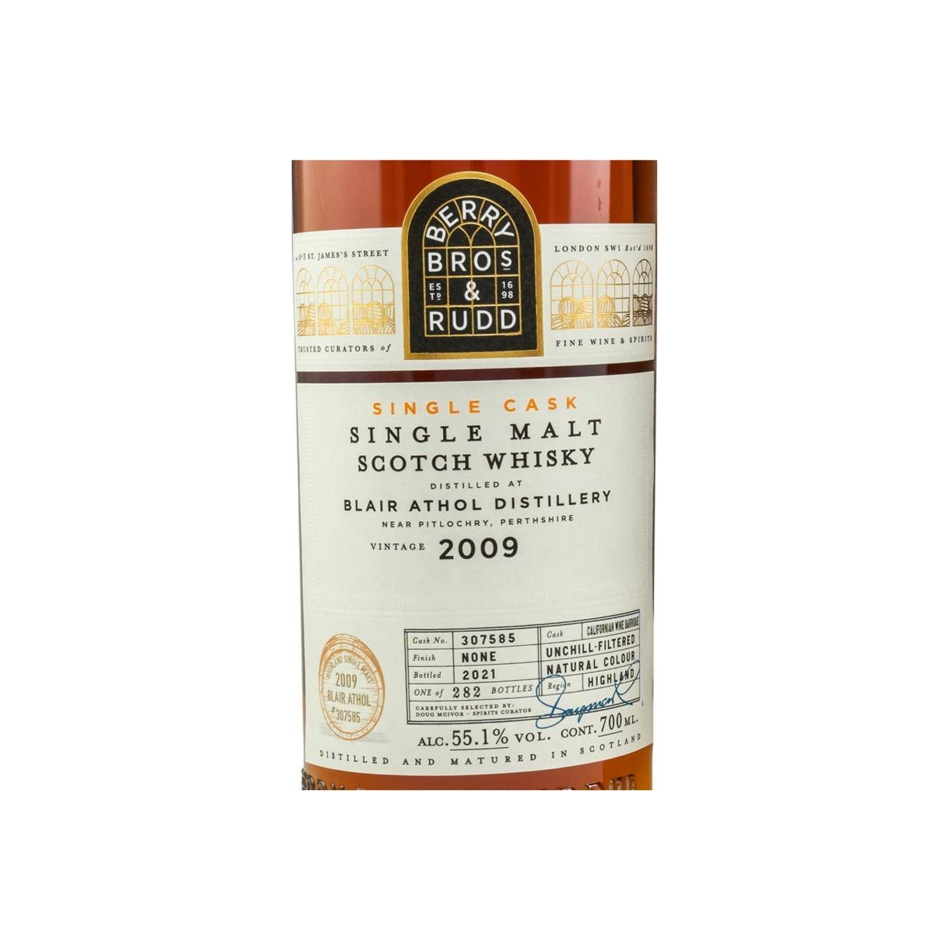 Blair Athol Single Cask 2009 12 Years Single Malt Whisky 3