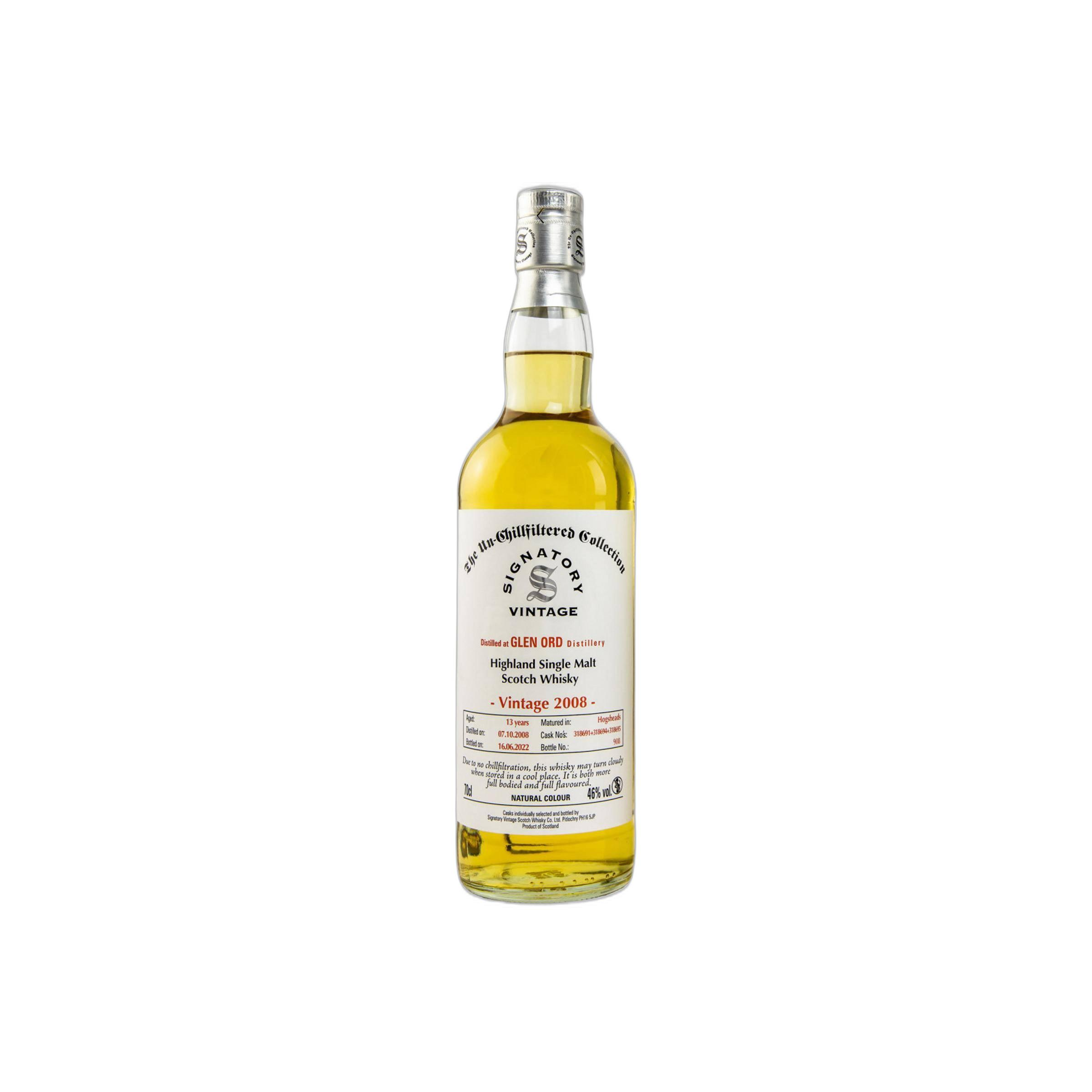 Glen Ord The Un-Chillfiltered Collection 2008 13 Years Single Malt Whisky