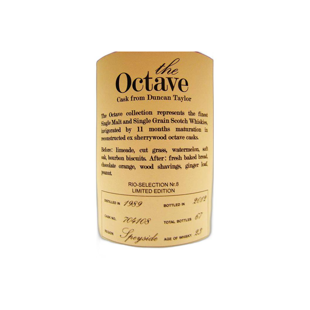 Glen Moray The Octave 1989 23 Years Single Malt Whisky 2