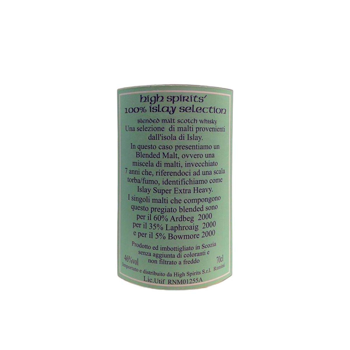 100% Islay Selection 2000 HSC 3
