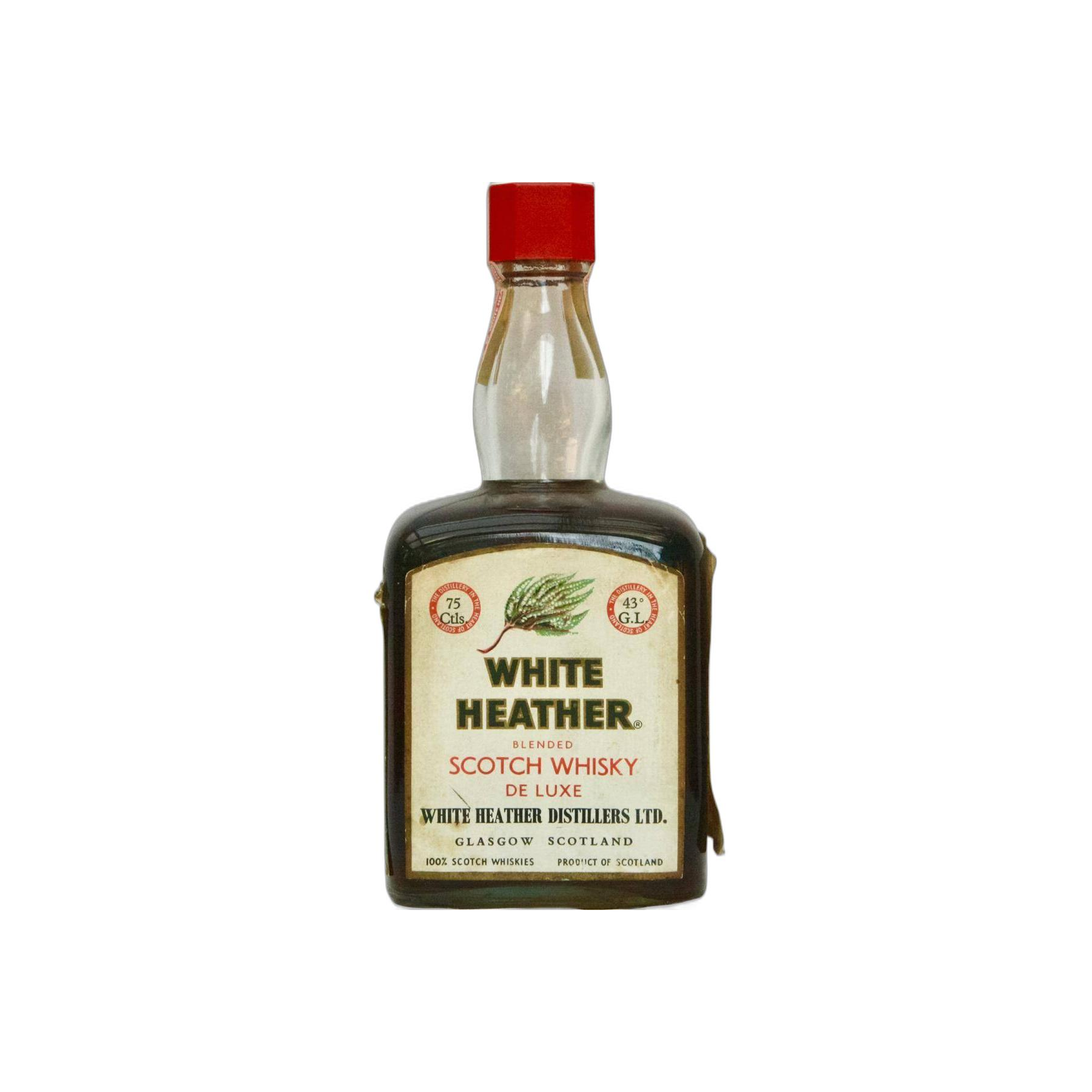 White Heather Blended Scotch Whisky De Luxe