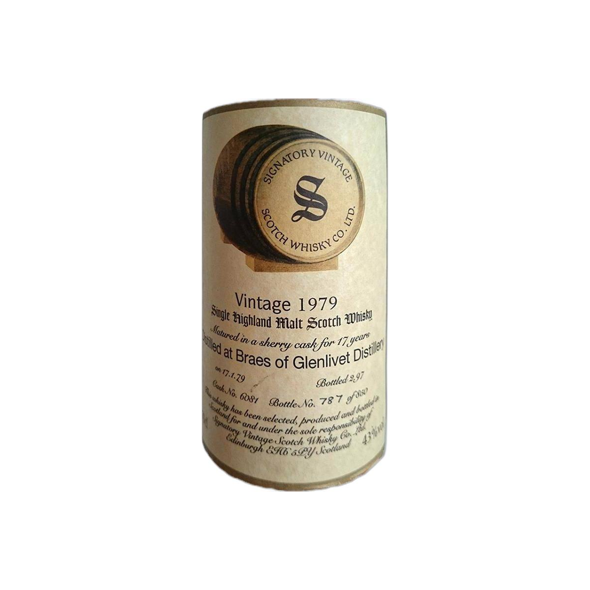 Signatory Vintage Vintage Collection 1979 17 Years Single Malt Whisky 2