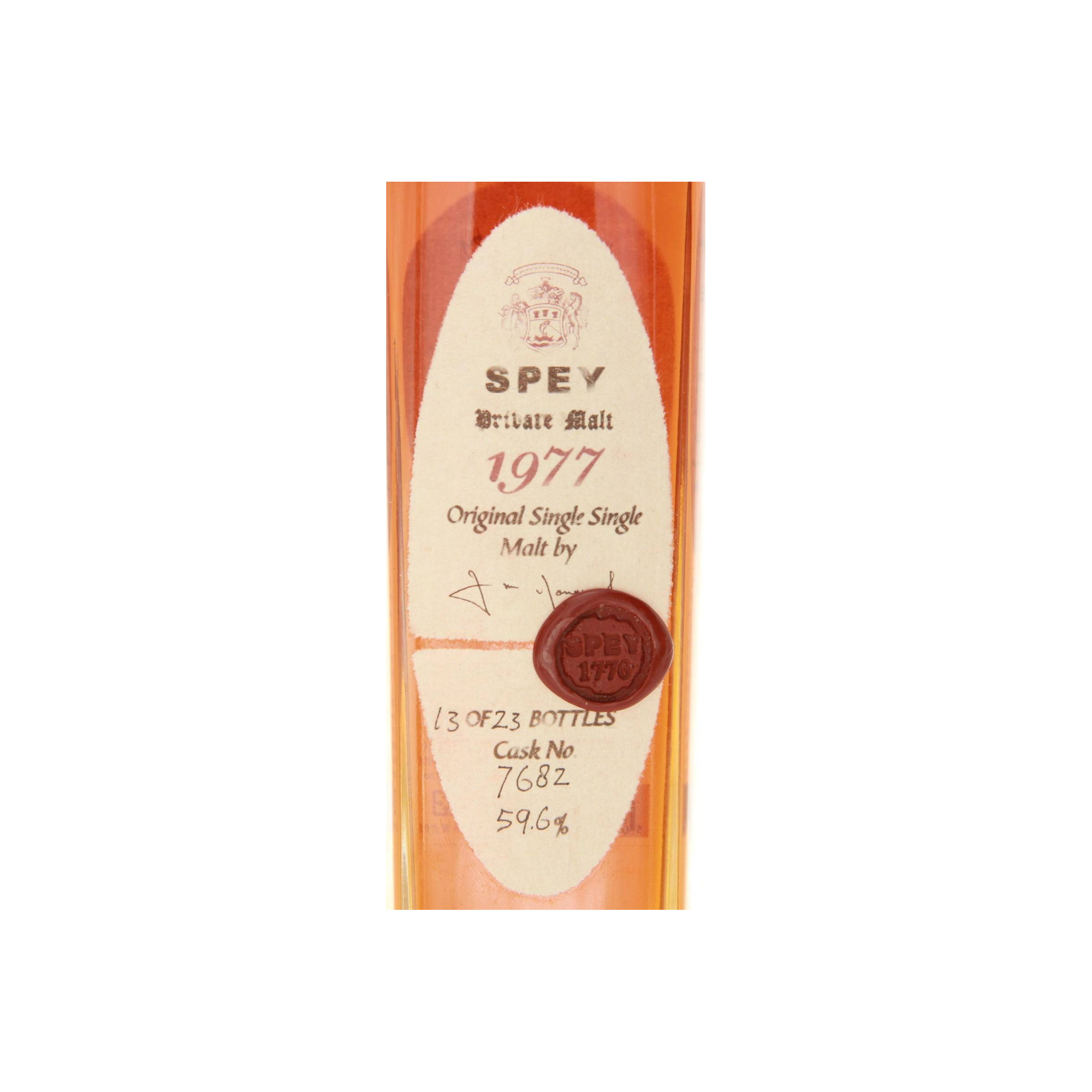 The Speyside 1977 33 Years Single Malt Whisky 2