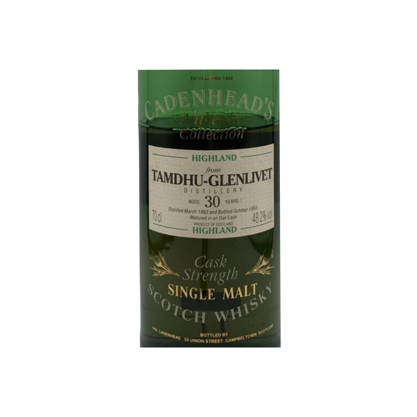 Tamdhu Authentic Collection 1963 30 Years Single Malt Whisky