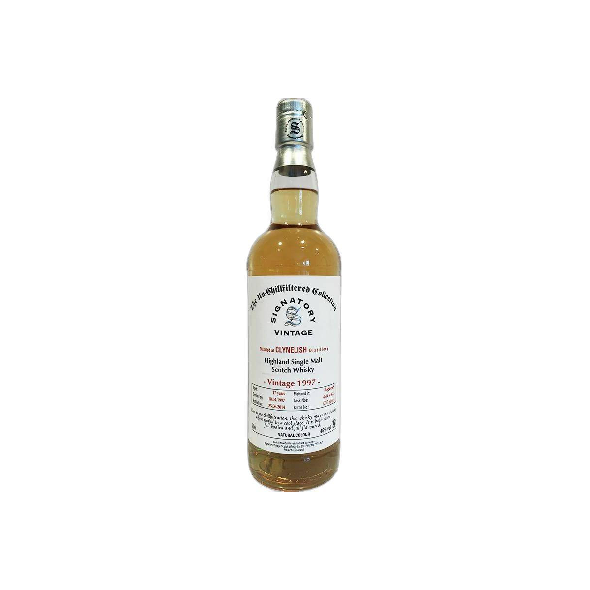 Clynelish The Un-Chillfiltered Collection 1997 17 Years Single Malt Whisky