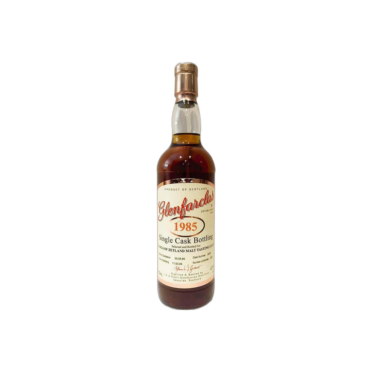 Glenfarclas Individual Cask Bottling 1985 19 Years Single Malt Whisky