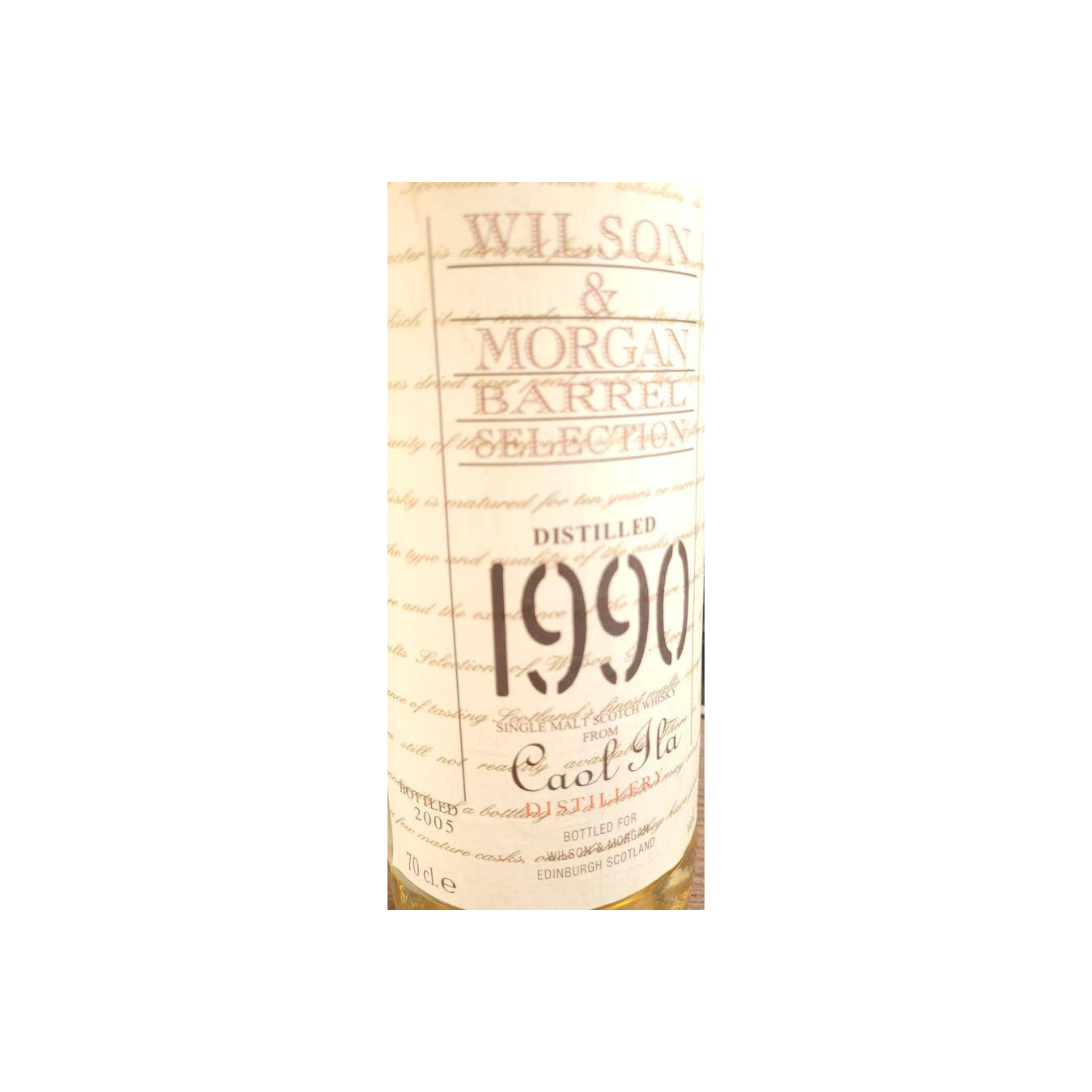 Caol Ila Barrel Selection 1990 15 Years Single Malt Whisky 2