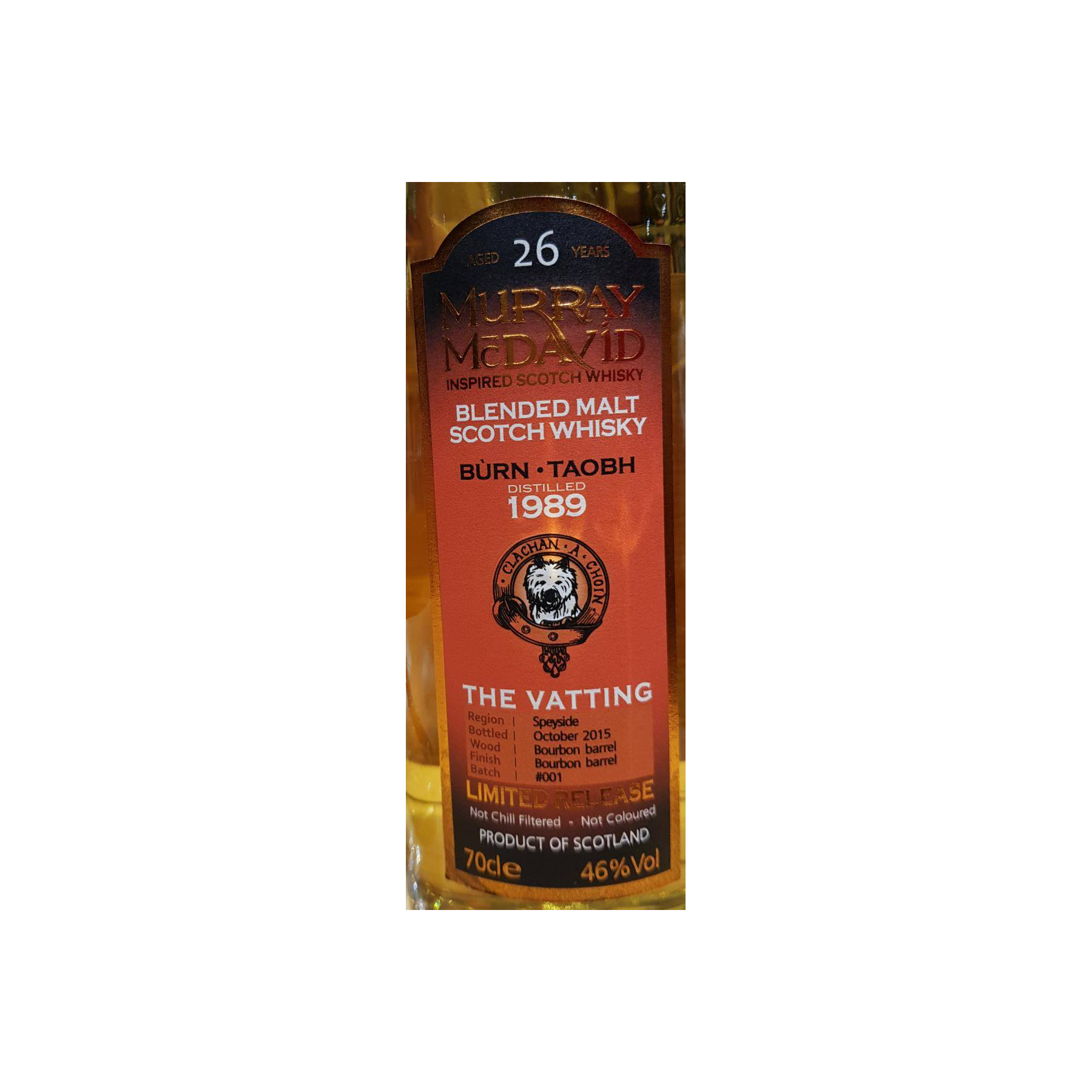 Murray McDavid 1989 26 Years Blended Malt Whisky 2