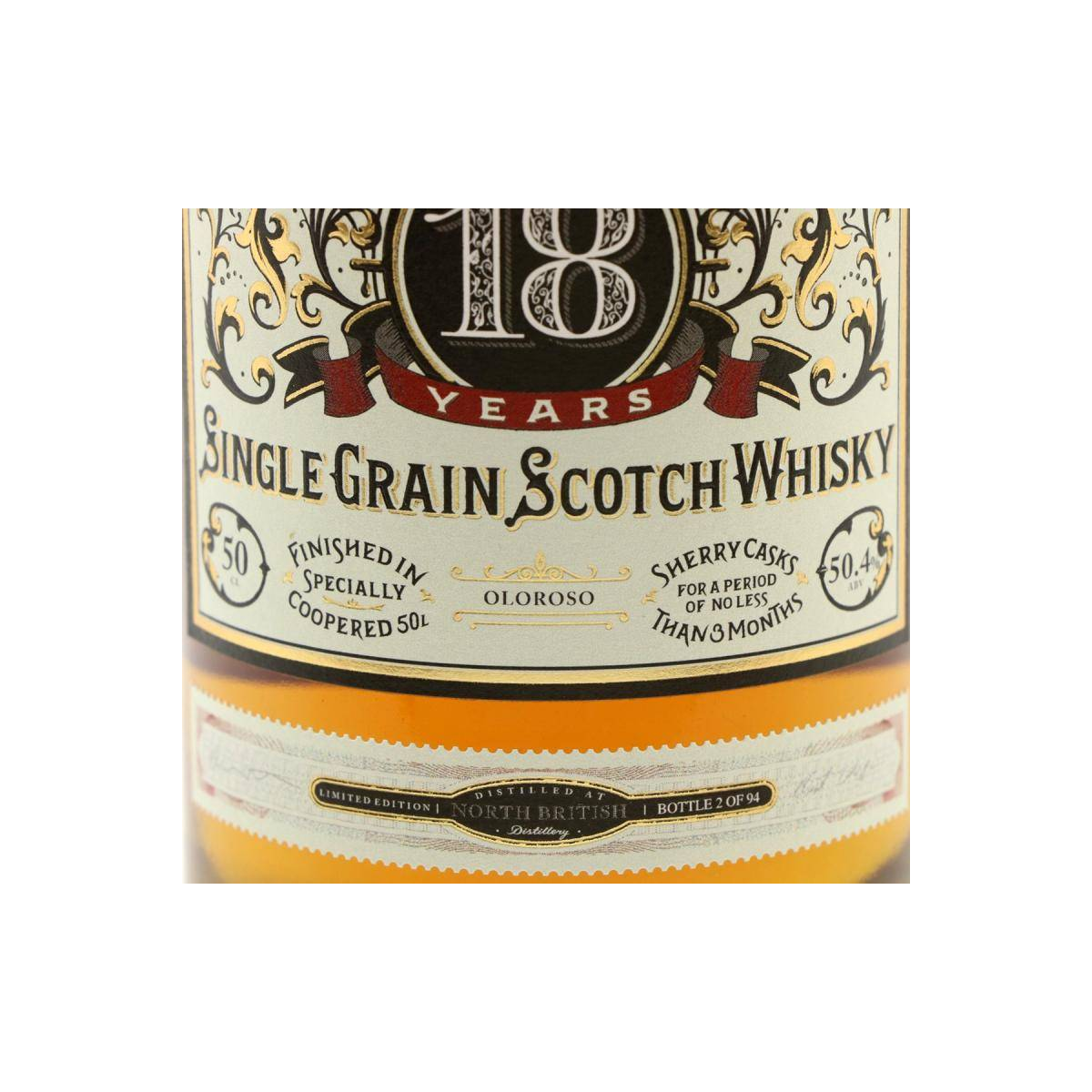 North British 18 Years Single Grain Whisky 2