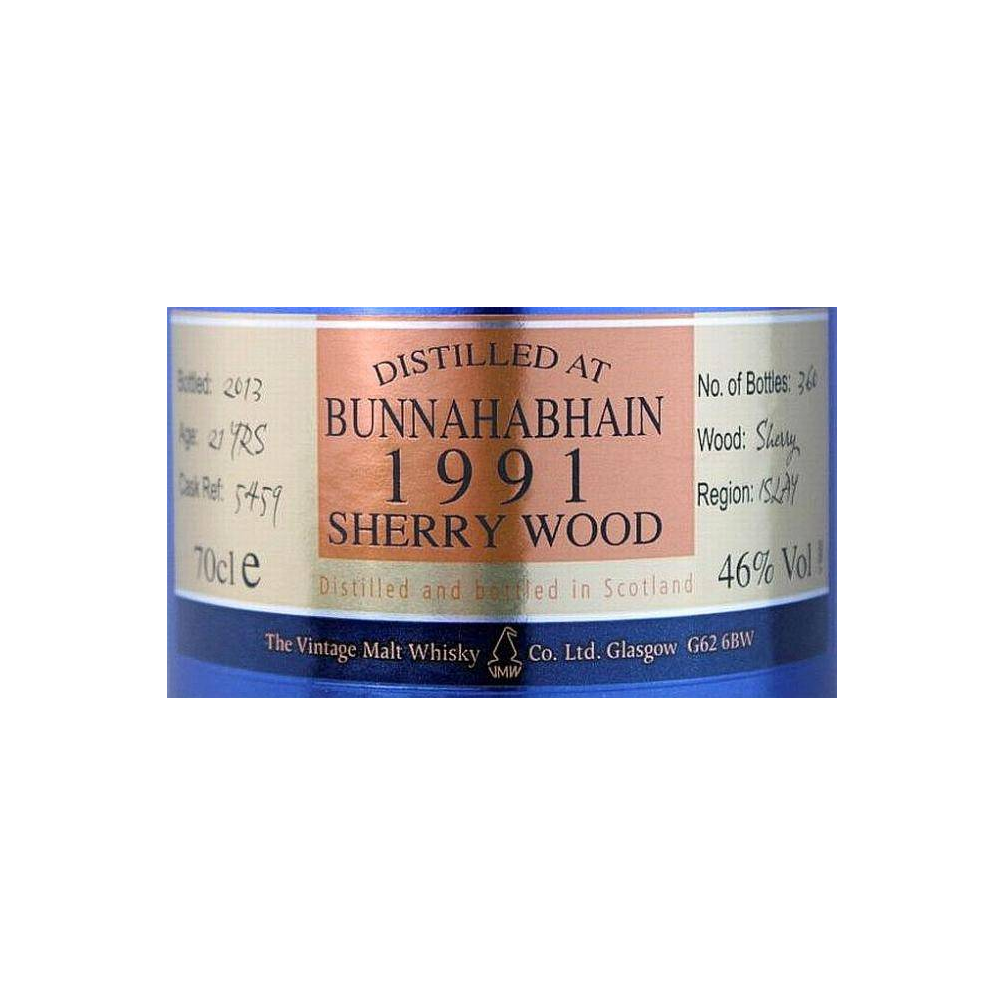 Bunnahabhain The Cooper's Choice 1991 21 Years Single Malt Whisky 3