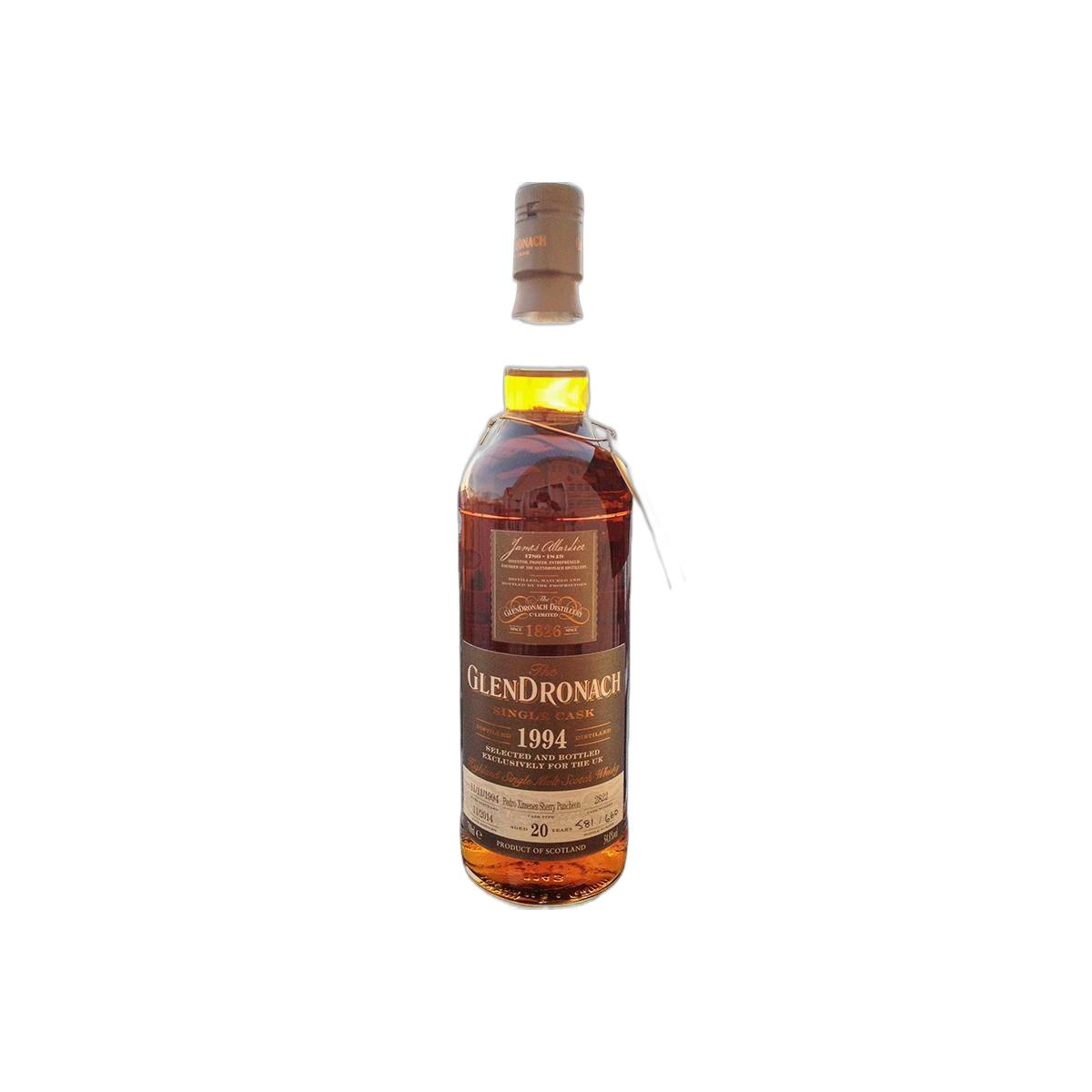 GlenDronach Single Cask 1994 20 Years Single Malt Whisky