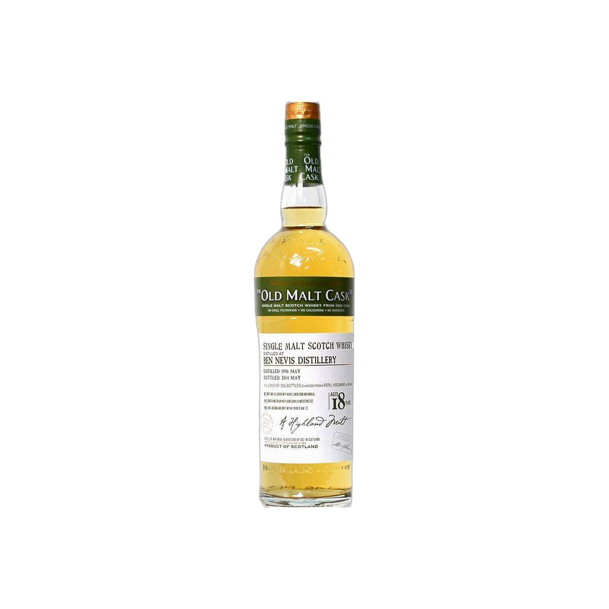 Ben Nevis Old Malt Cask 1996 18 Years Single Malt Whisky