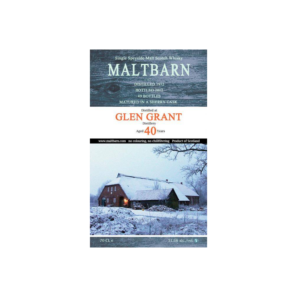Glen Grant 1972 40 Years Single Malt Whisky 2
