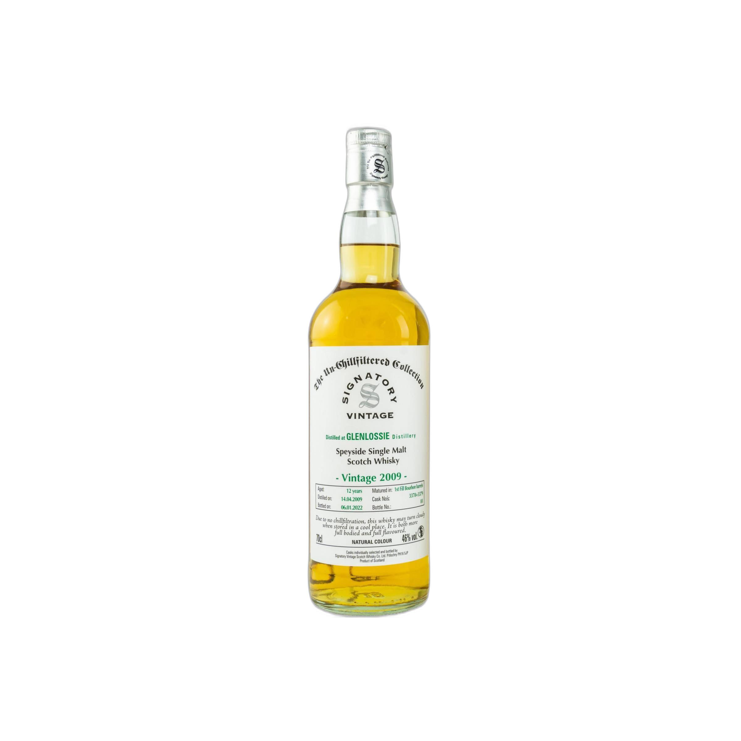 Glenlossie The Un-Chillfiltered Collection 2009 12 Years Single Malt Whisky