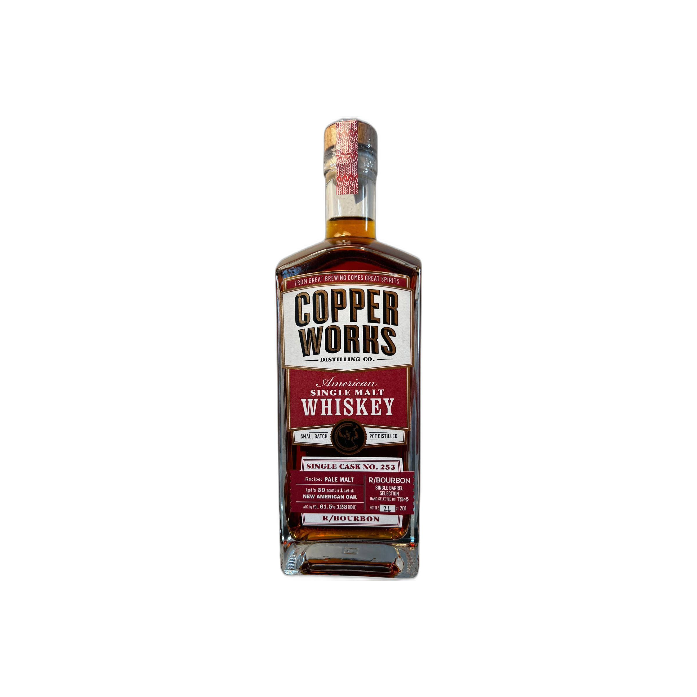 Copperworks American Single Malt Whiskey