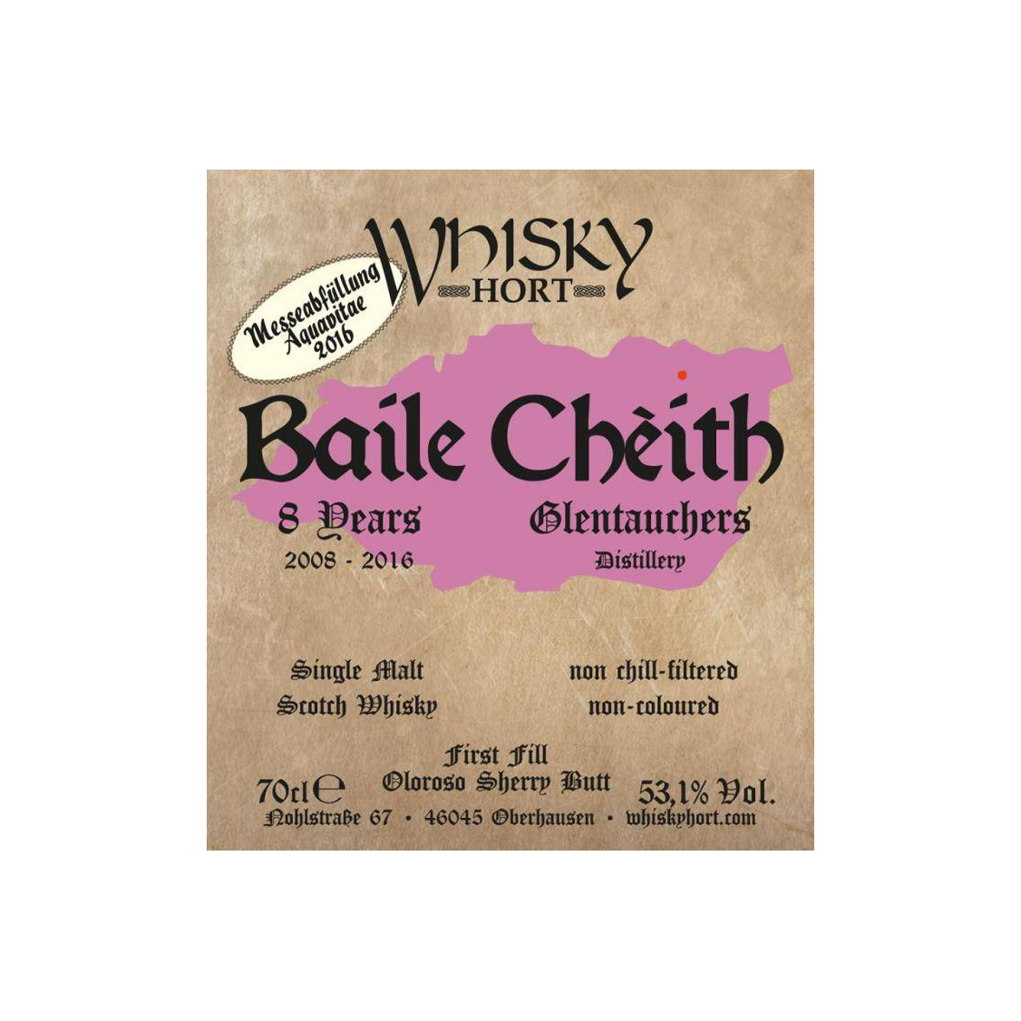 Glentauchers 2008 8 Years Single Malt Whisky