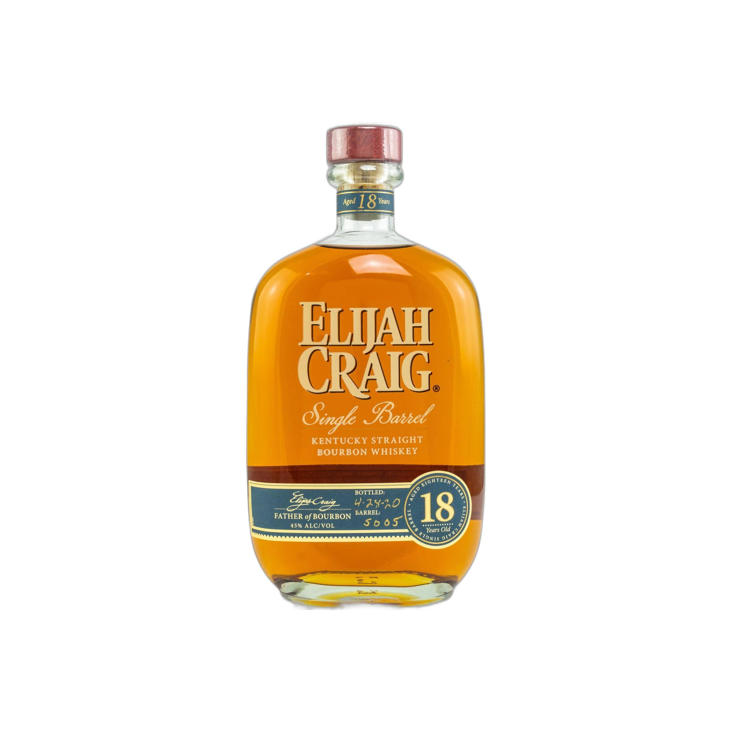 Elijah Craig Single Cask 18 Years Bourbon Whisky