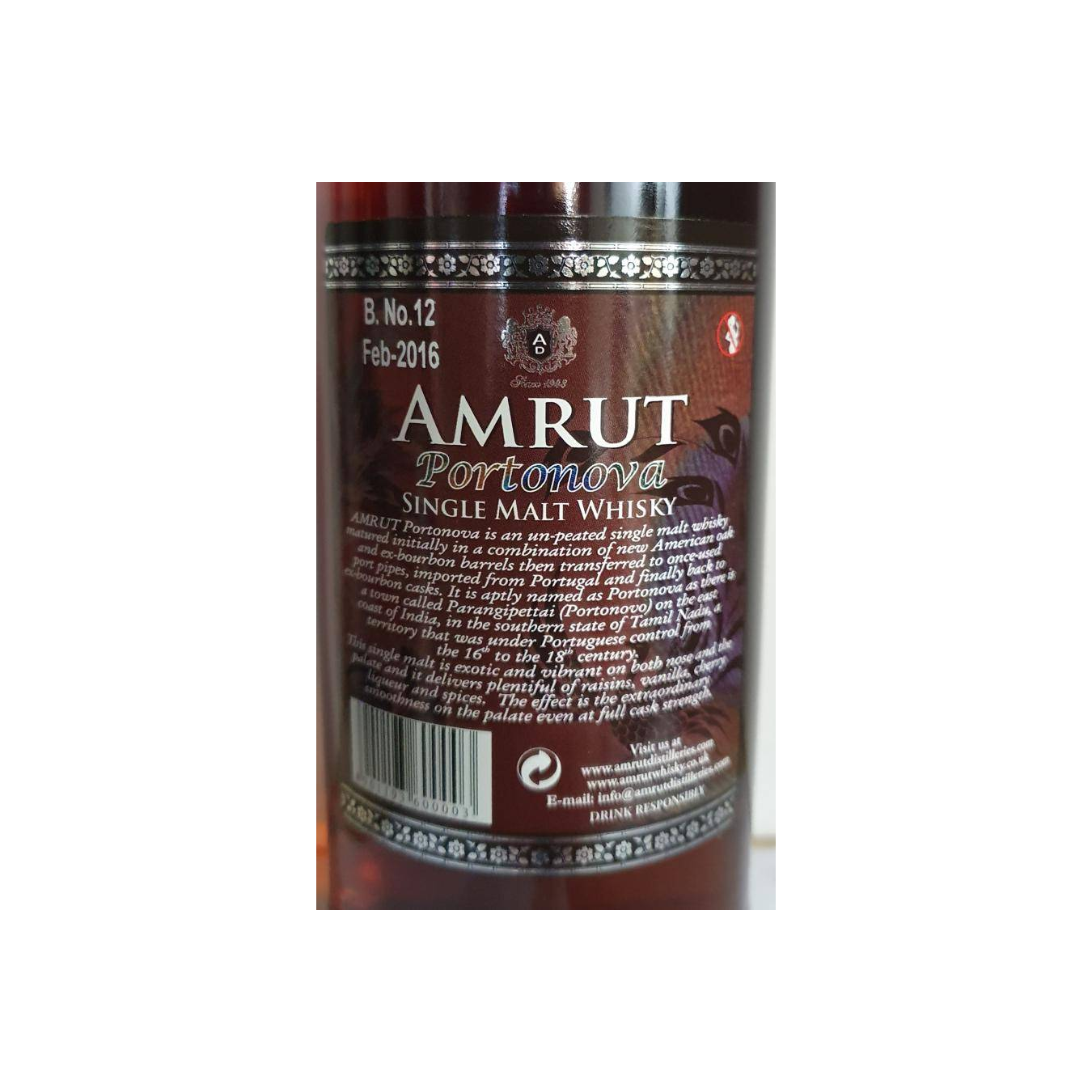 Amrut Single Malt Whisky 3