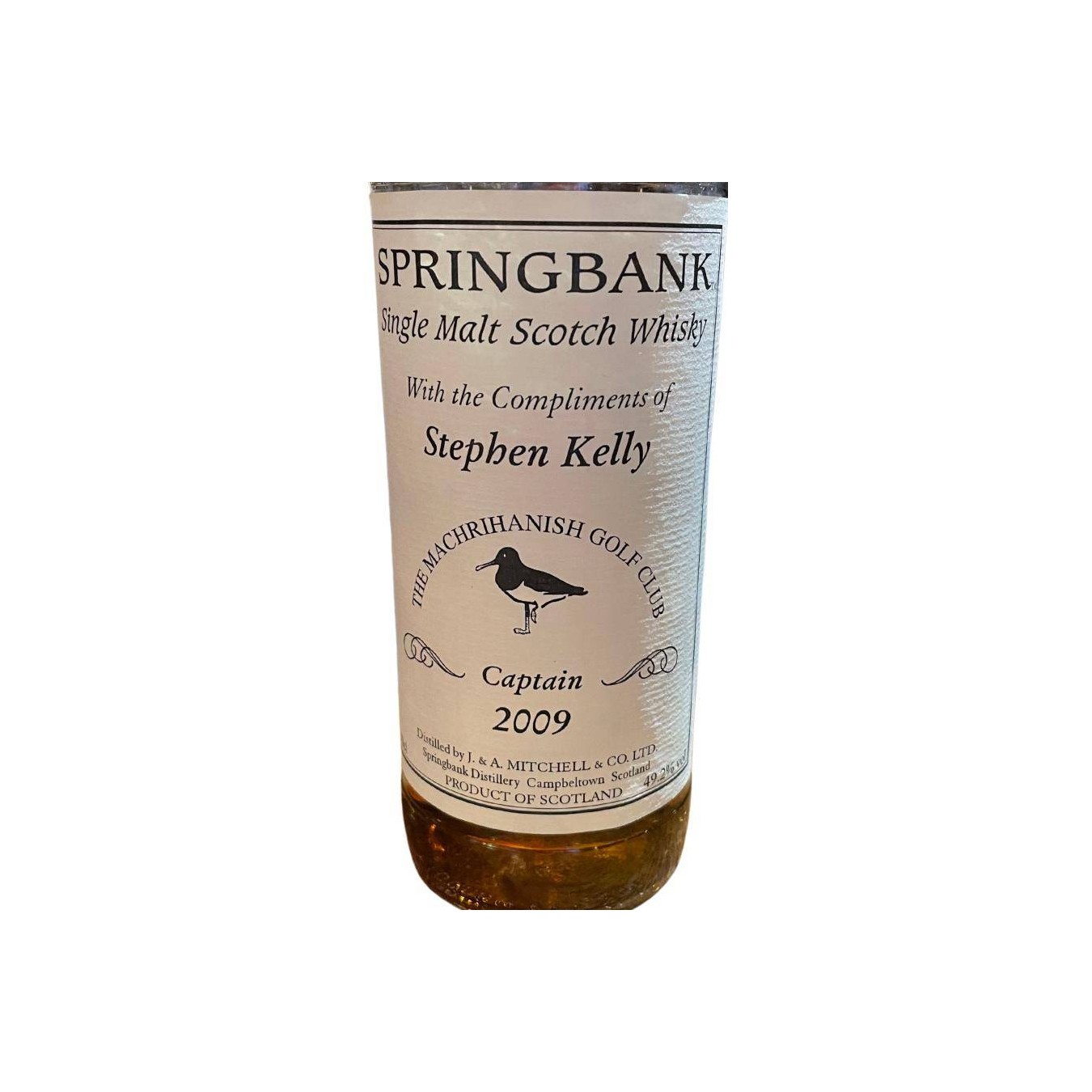 Springbank Private Bottling 2009 Single Malt Whisky