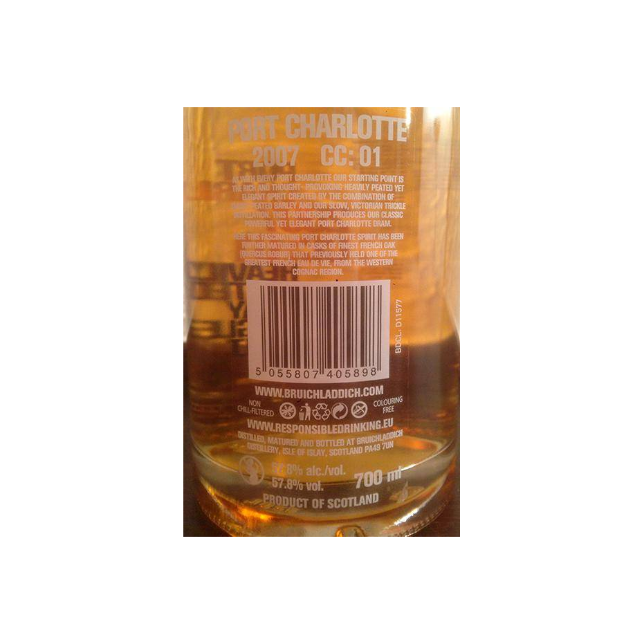 Port Charlotte 2007 8 Years Single Malt Whisky 2