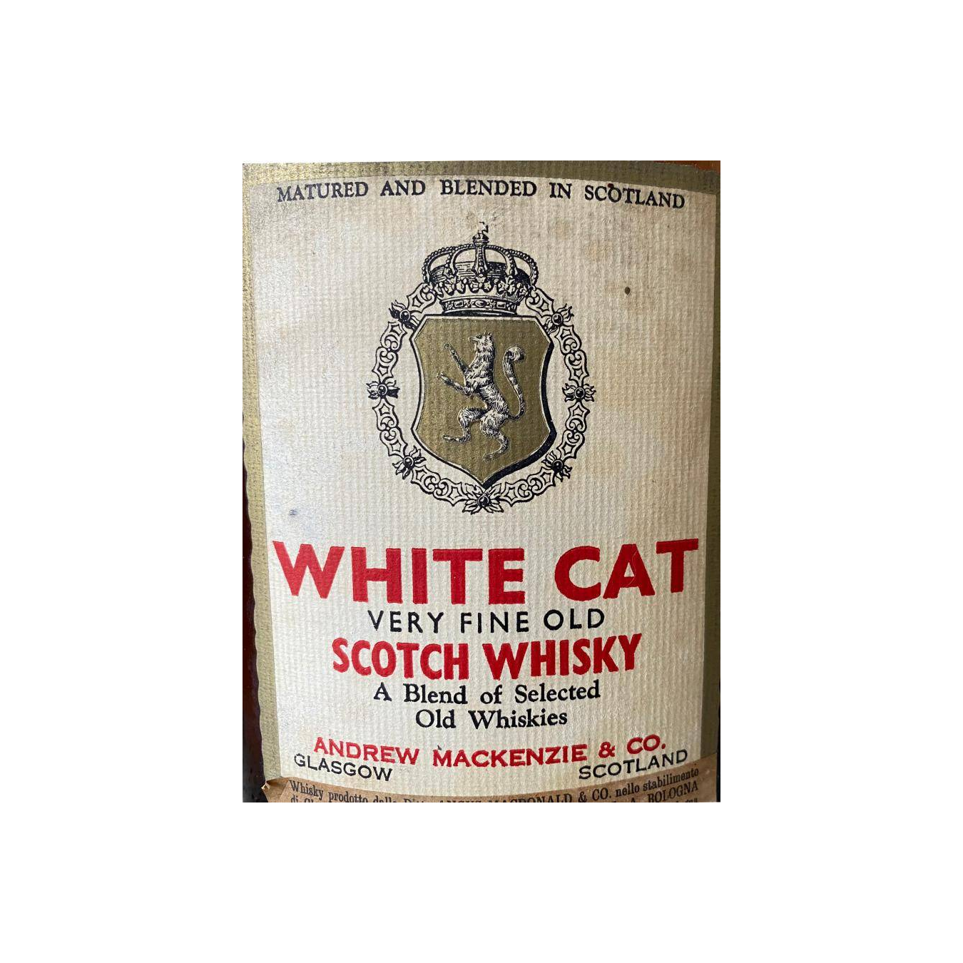 White Cat Very Fine Old Scotch Whisky 2