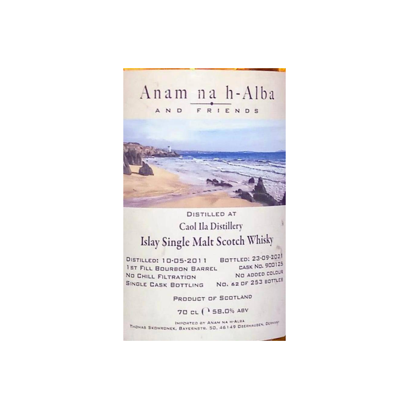 Caol Ila 2011 10 Years Single Malt Whisky 2