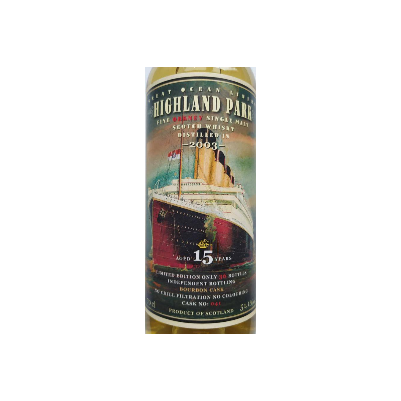 Highland Park 2003 15 Years Single Malt Whisky 3
