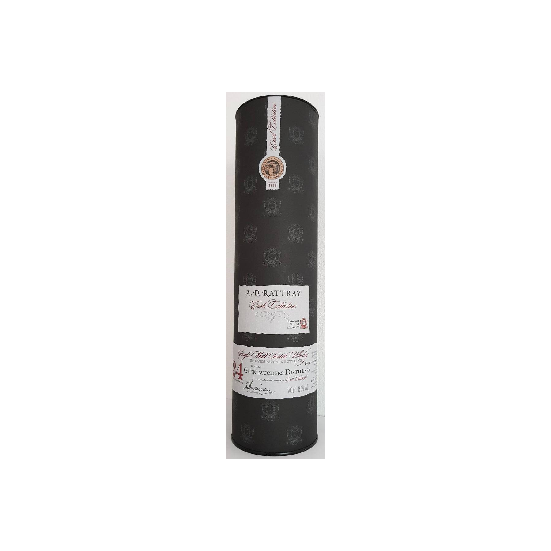 Glentauchers Individual Cask Bottling 1992 24 Years Single Malt Whisky 3
