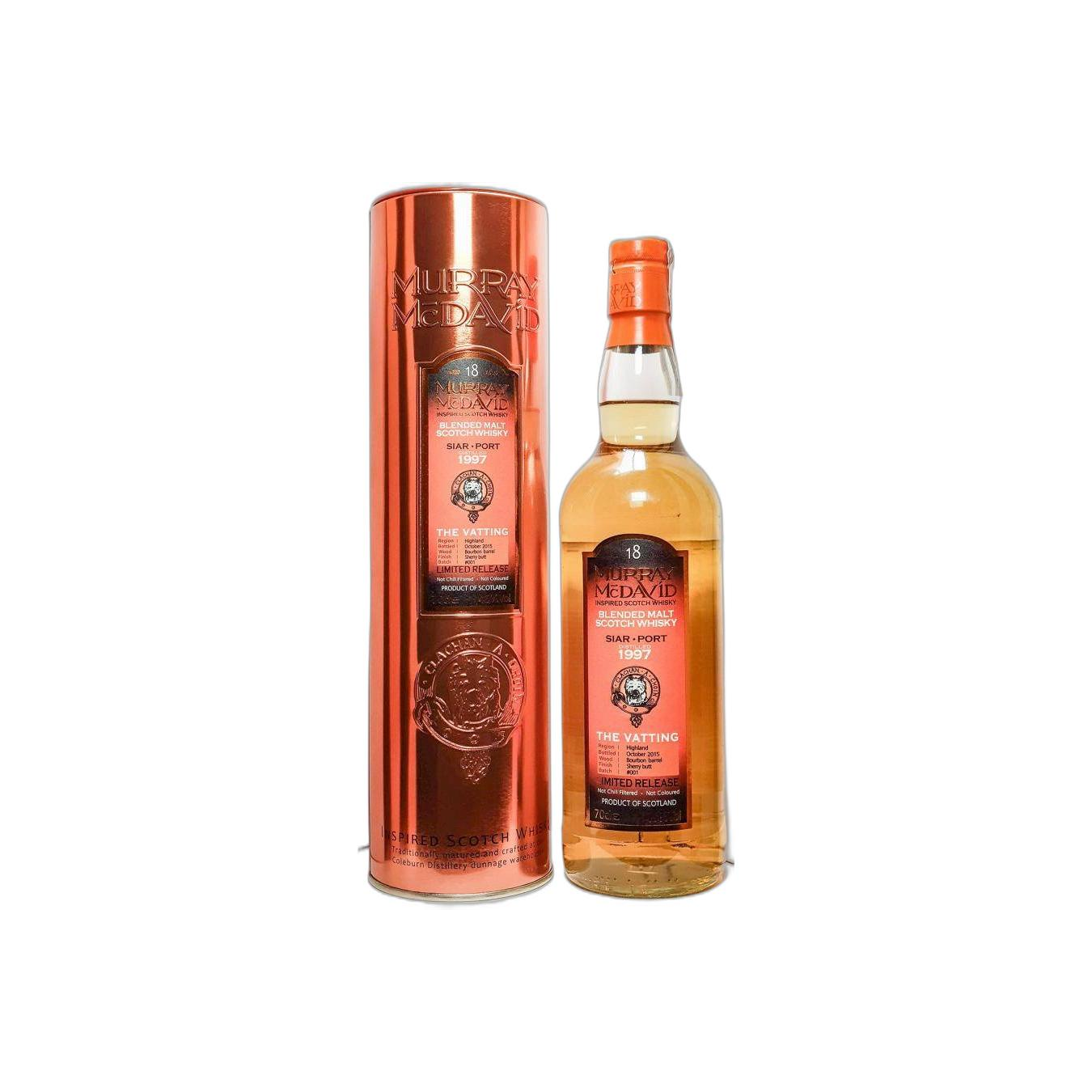 Murray McDavid 1997 18 Years Blended Malt Whisky 2