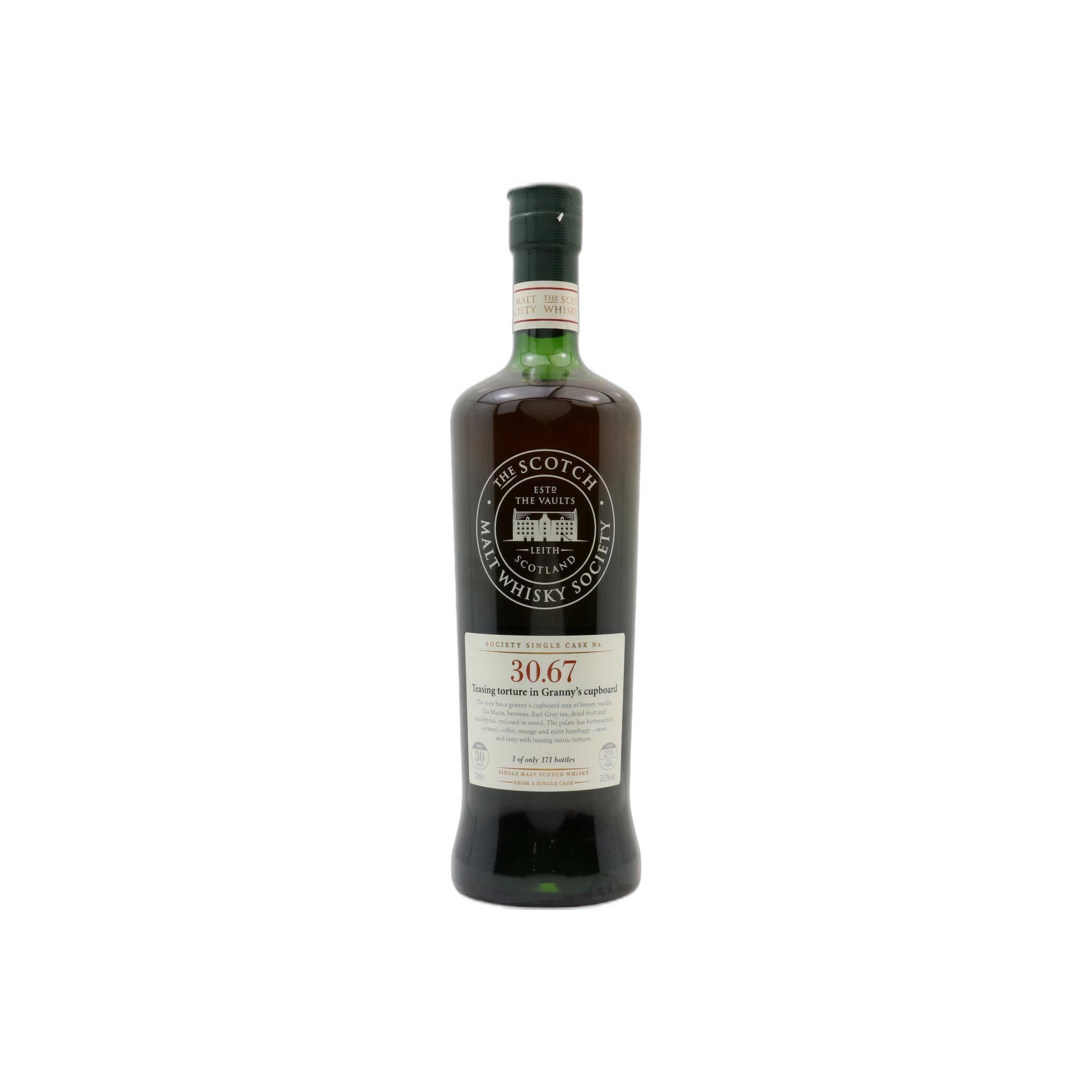 The Scotch Malt Whisky Society 1980 30 Years Single Malt Whisky